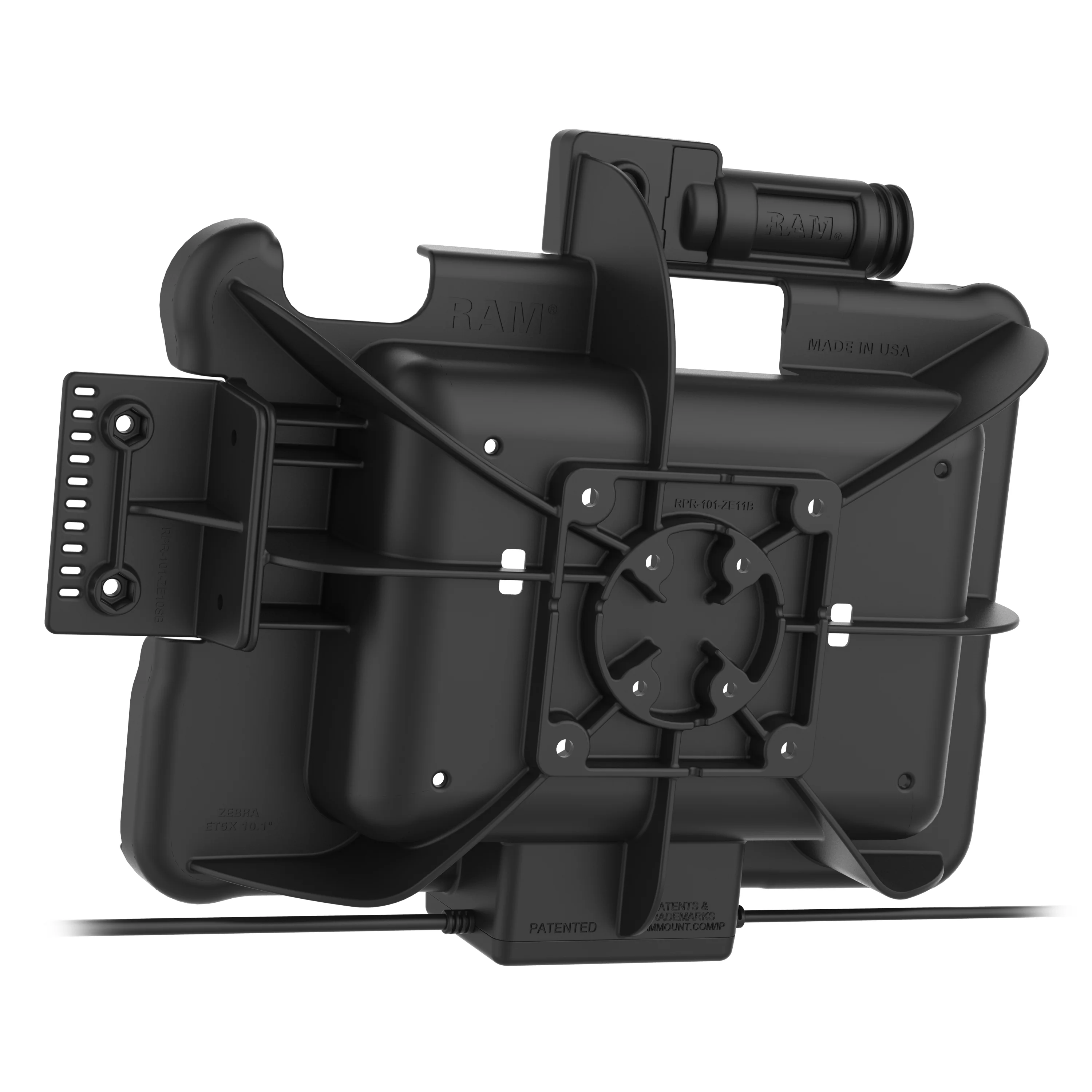 GDS® Key Locking Power + Dual USB Dock for Zebra ET5x 10.1" Series - Image 3