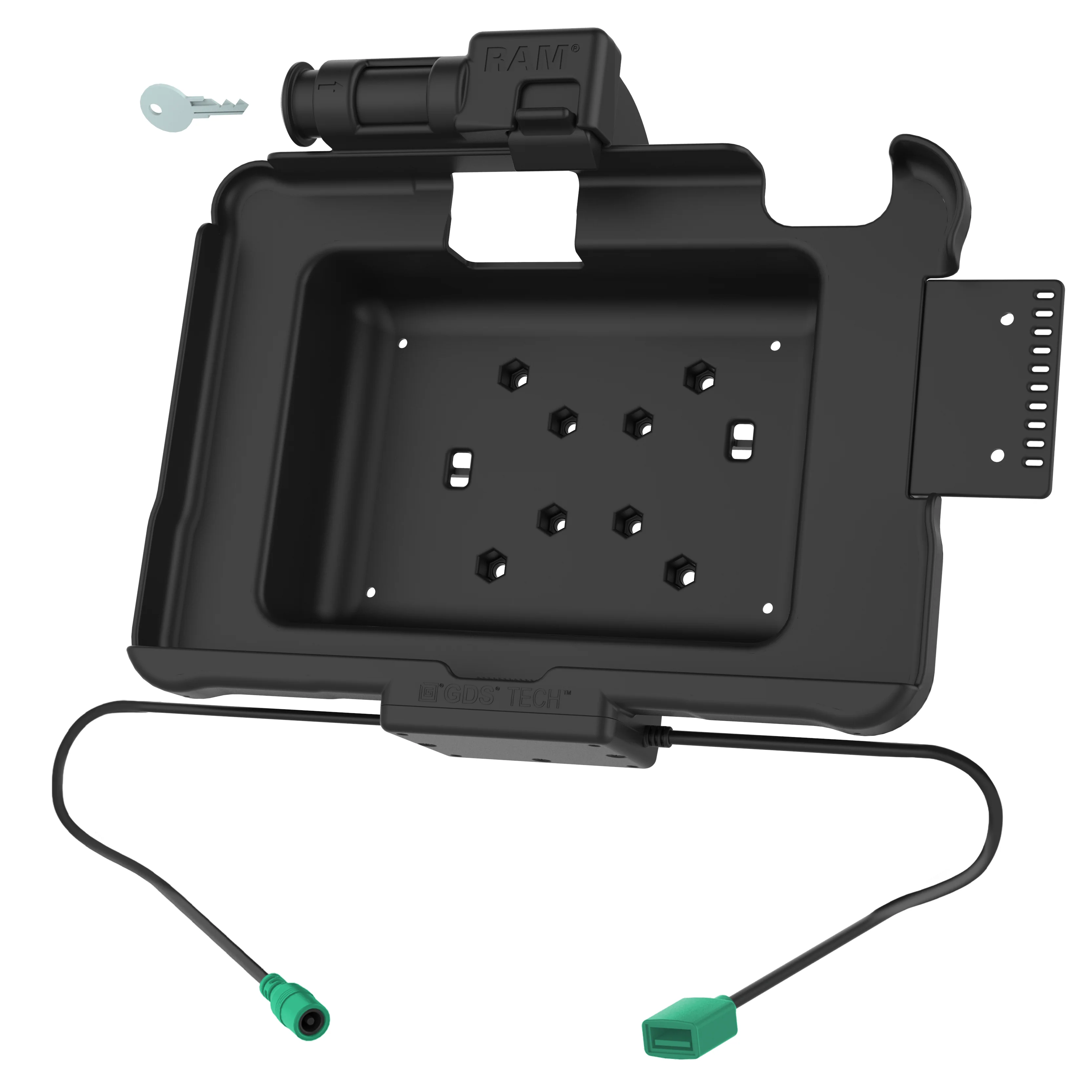 GDS® Key Locking Power + Data Dock for Zebra ET5x 10.1" Series - Image 2
