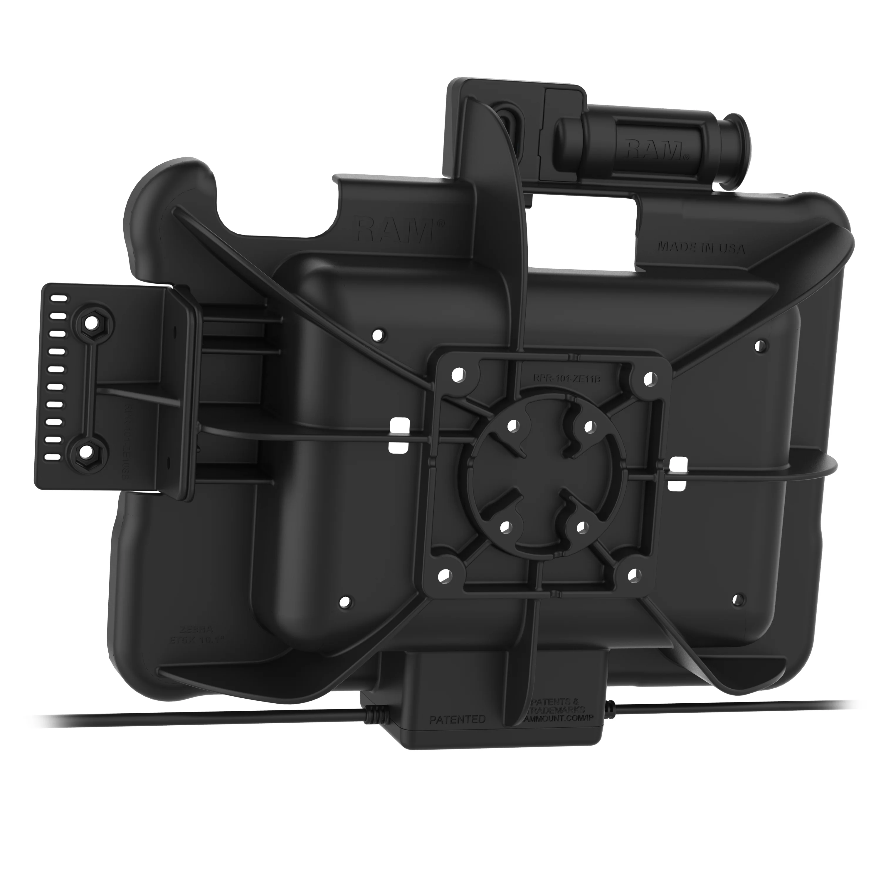 GDS® Key Locking Power + Data Dock for Zebra ET5x 10.1" Series - Image 4