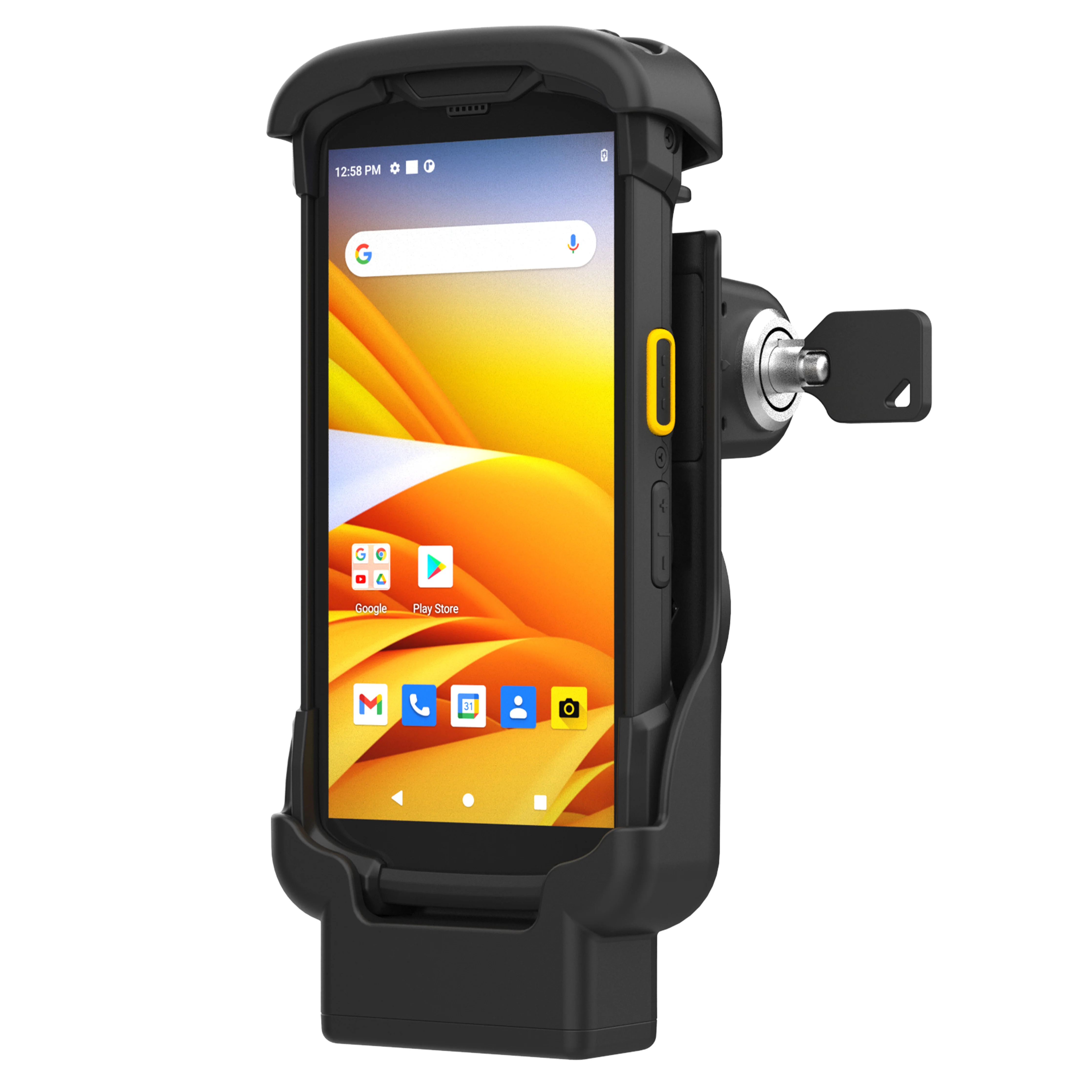 RAM® Key-Locking Form-Fit Holder for Zebra TC73 & TC78