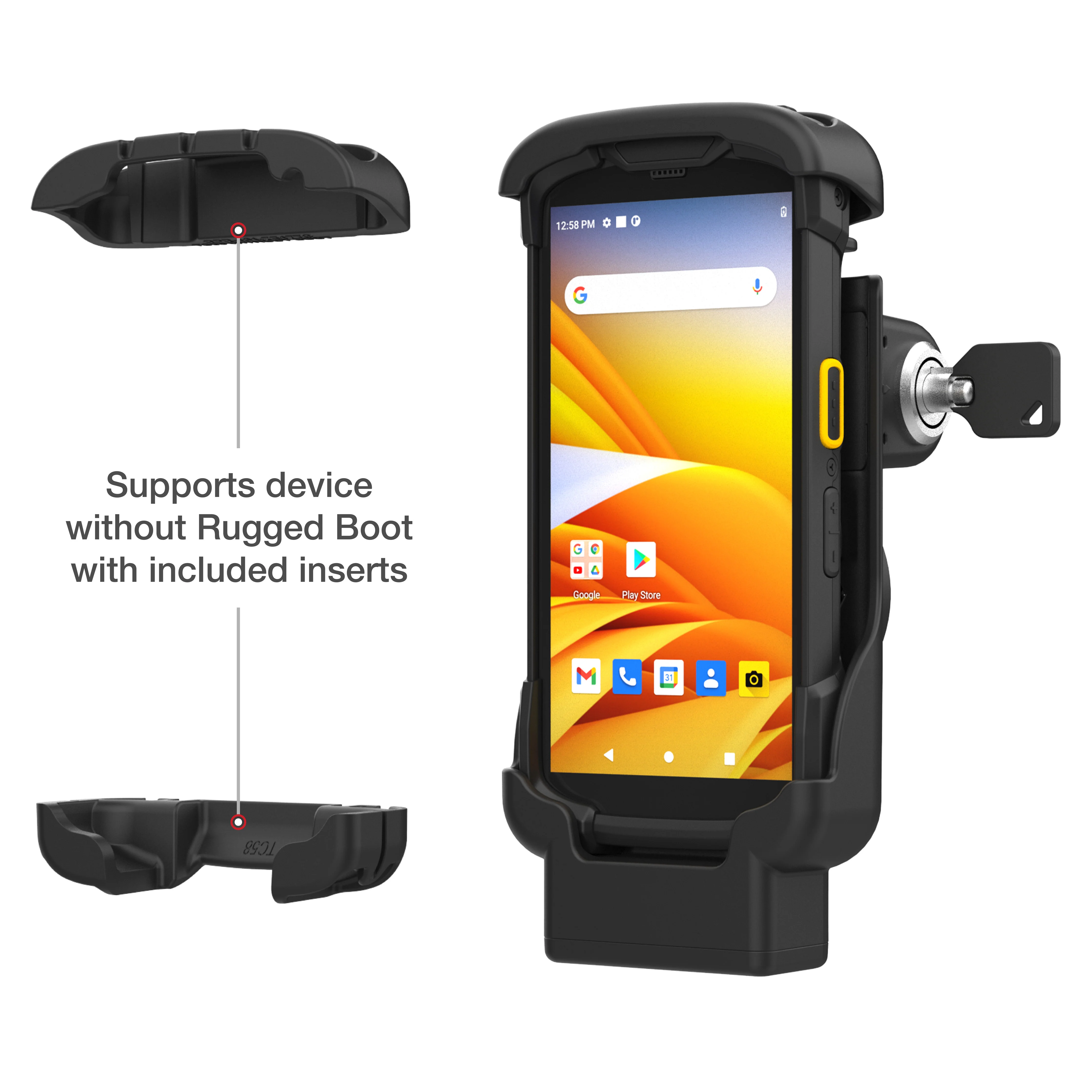 RAM® Key-Locking Form-Fit Holder for Zebra TC73 & TC78 - Image 5