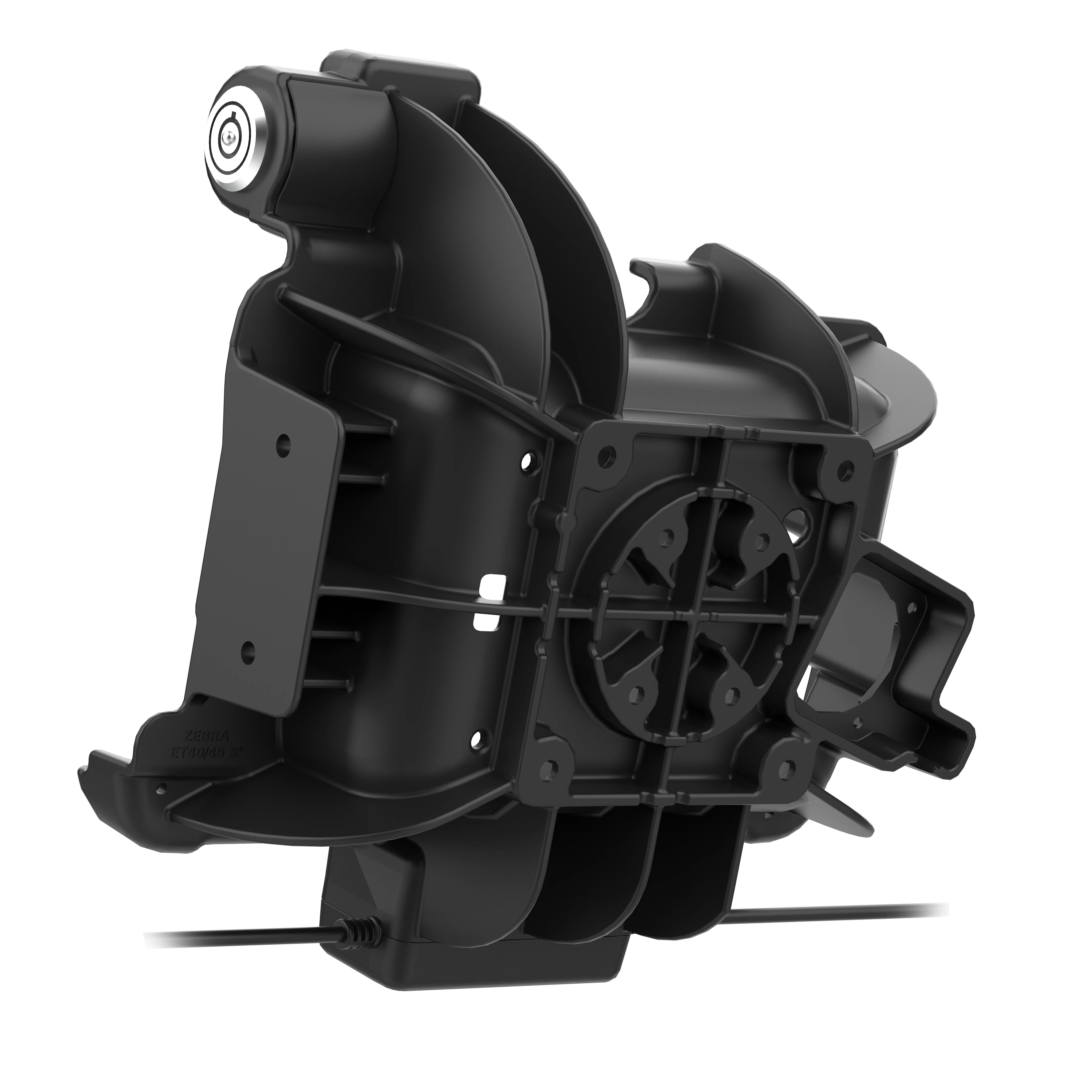 Locking RAM® Tough-Dock™ Power + Dual USB for Zebra ET4x 8" - Image 3