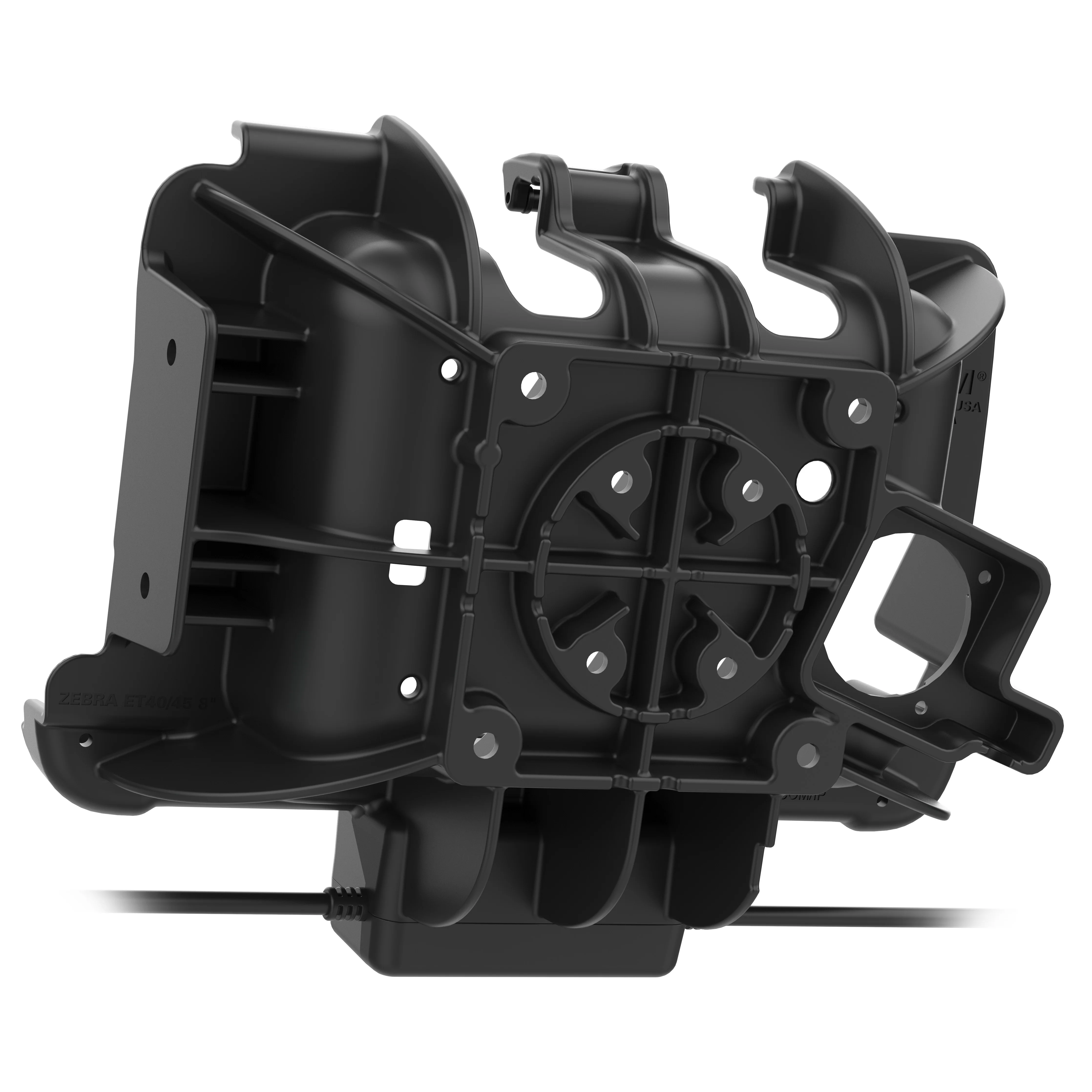 RAM® Tough-Dock™ Power + Dual USB for Zebra ET401 & ET4x 8" - Image 3