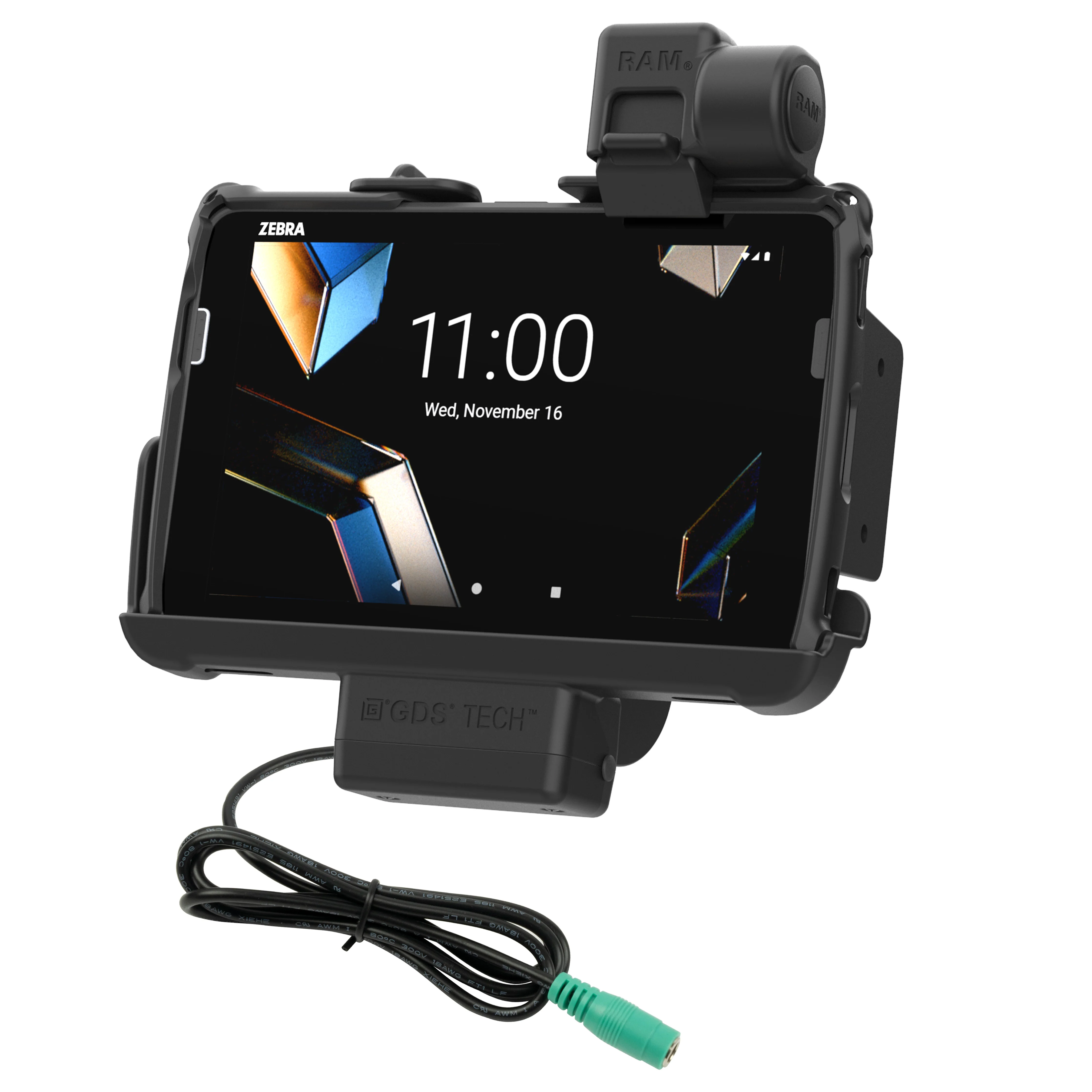 RAM® Tough-Dock™ with Latch for Zebra ET4x 8"