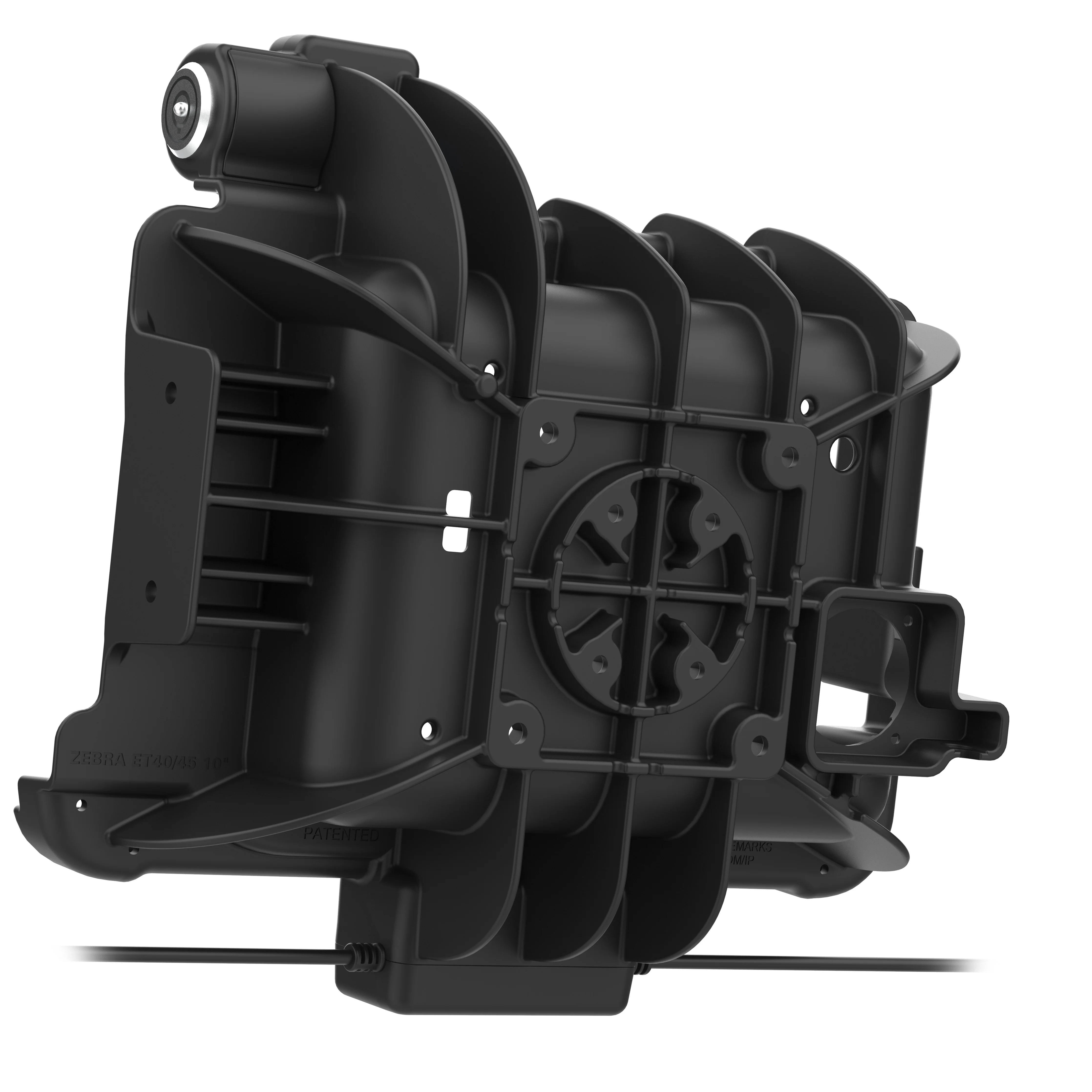 Locking RAM® Tough-Dock™ Power + Dual USB for Zebra ET4x 10" - Image 3