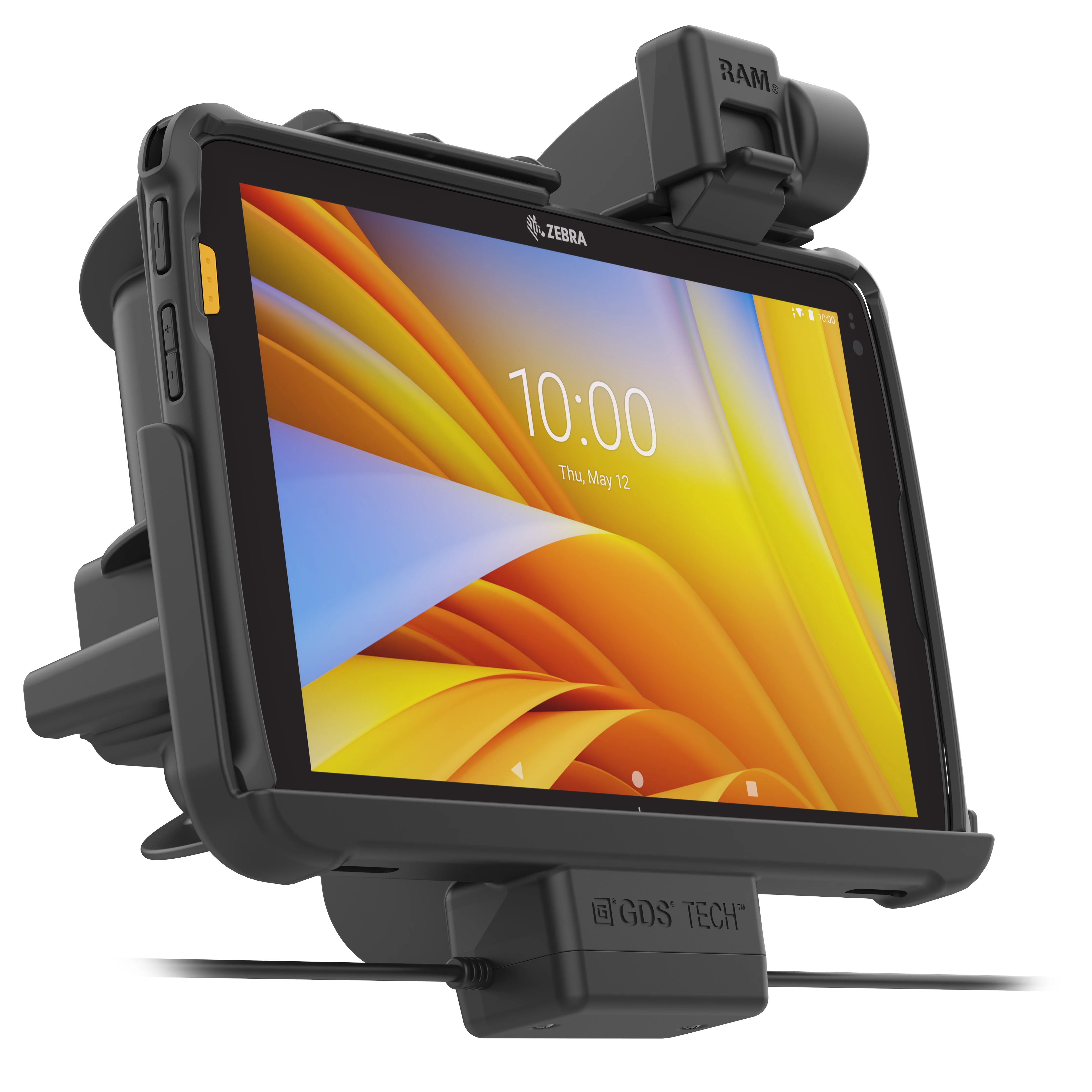Locking RAM® Tough-Dock™ Power + Dual USB for Zebra ET4x 10" - Image 5