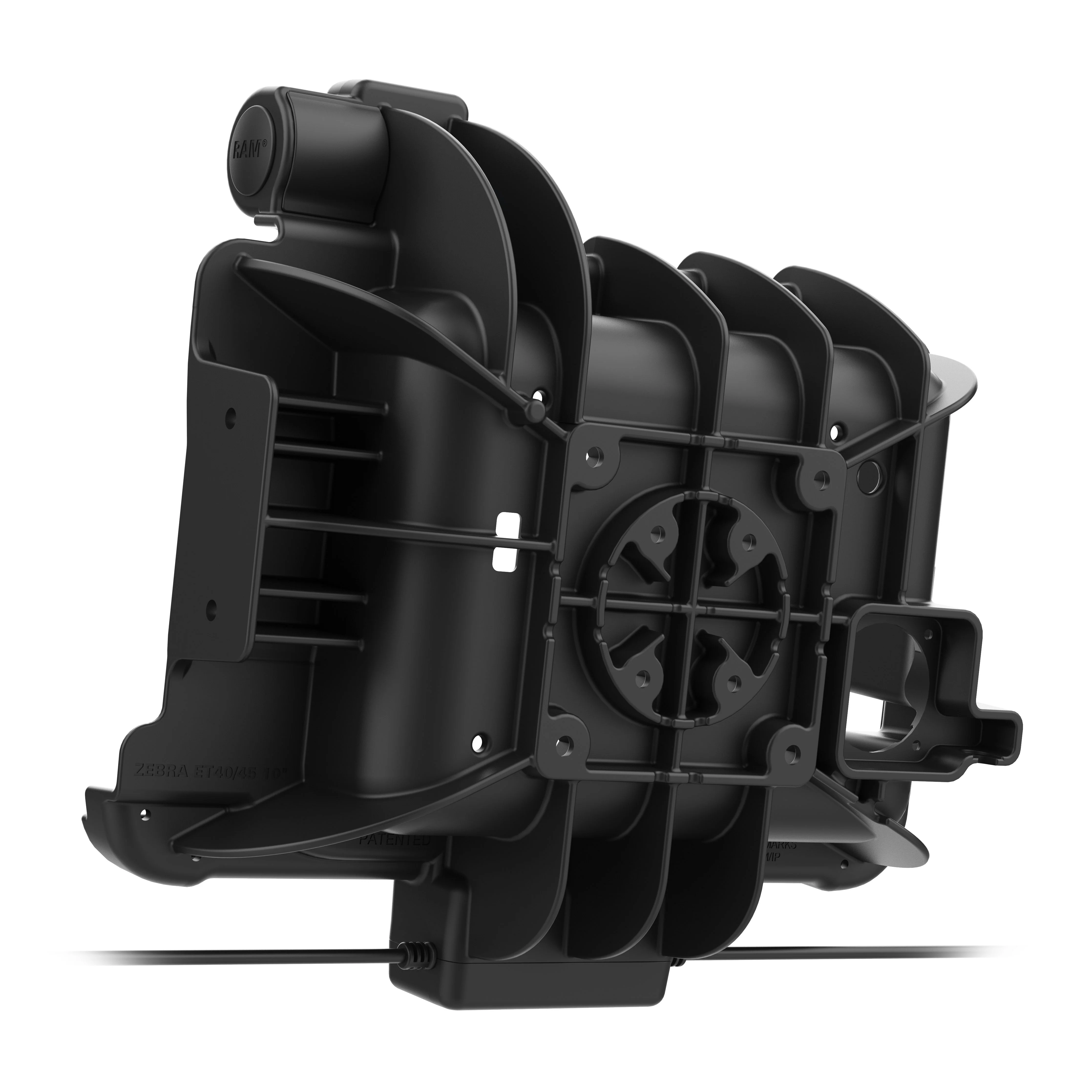 RAM® Tough-Dock™ Power + Dual USB with Latch for Zebra ET4x 10" - Image 3