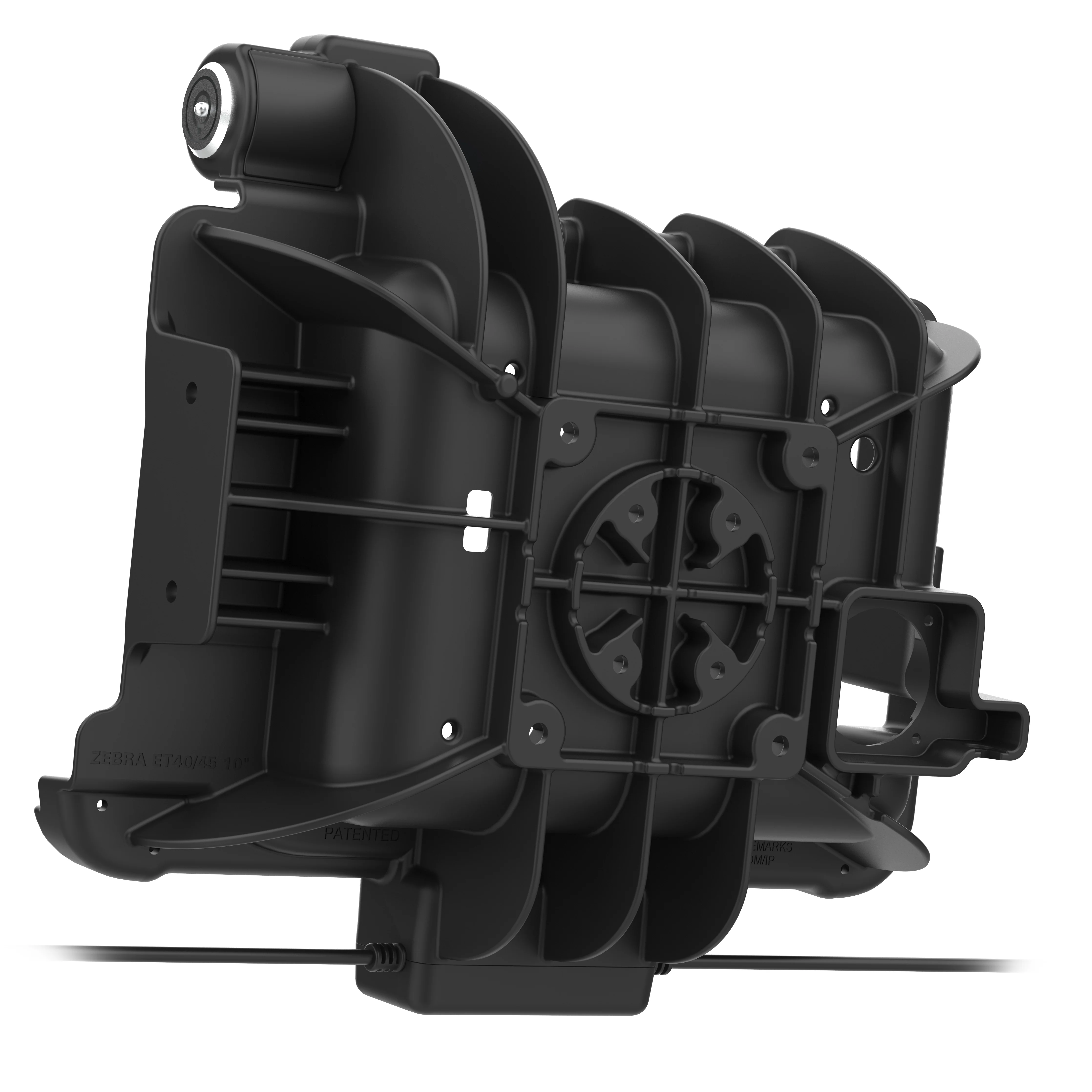 Locking RAM® Tough-Dock™ + USB-C & USB-A for Zebra ET401 & ET4x 10" - Image 3