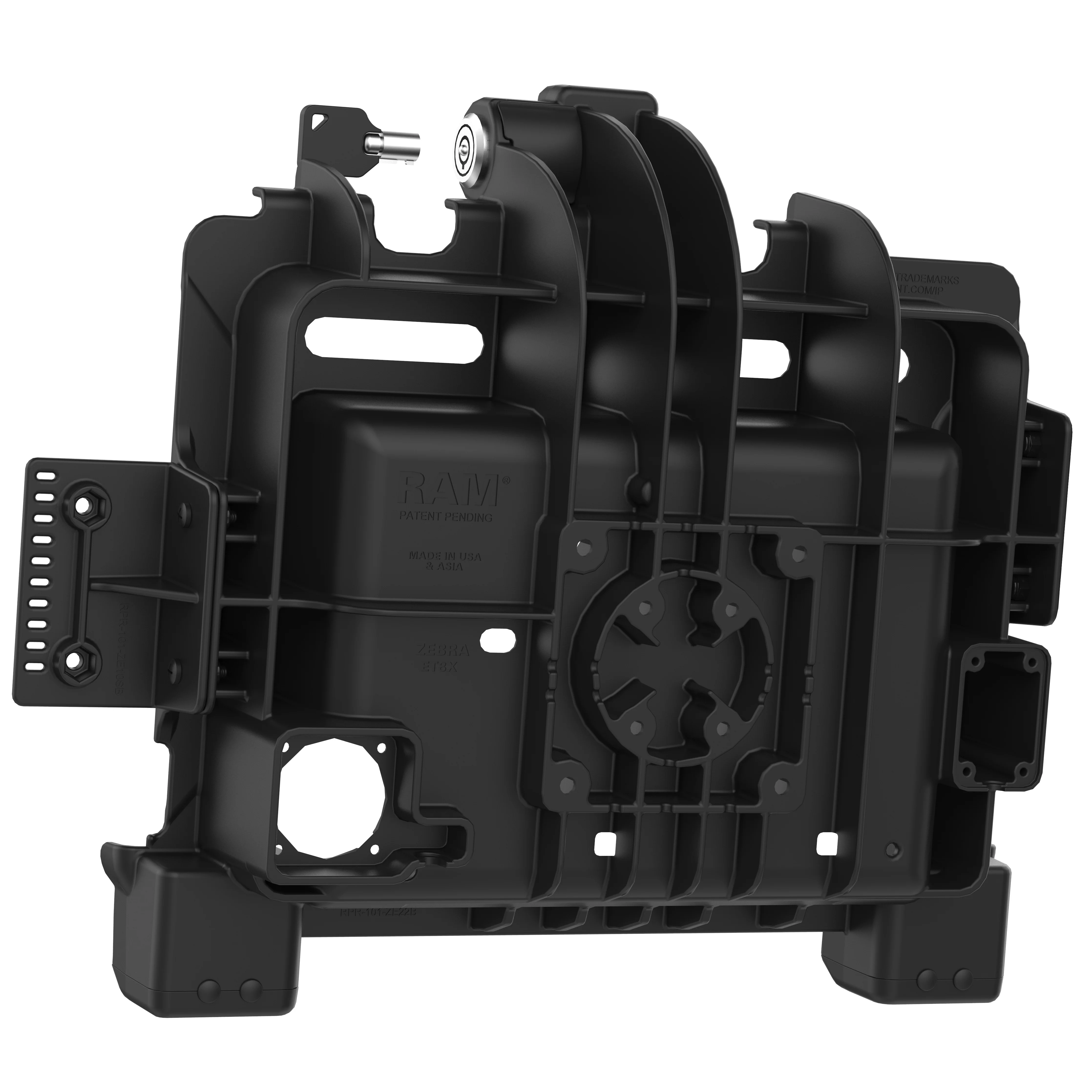 RAM® Locking Form-Fit Holder for Zebra ET8x 2-in-1 Tablet - Image 4