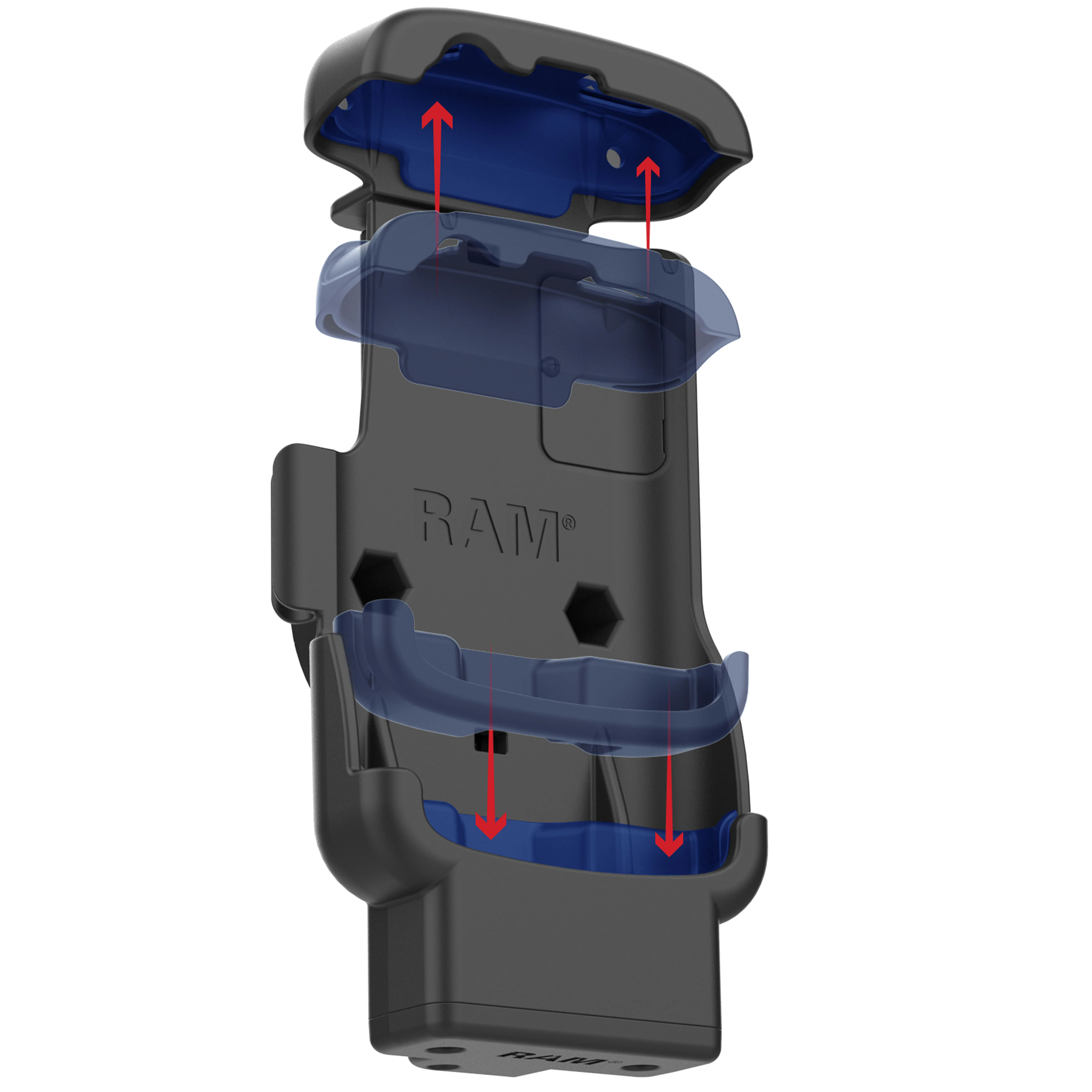 RAM® Locking Form-Fit Holder for Zebra TC22 & TC27 without Boot - Image 5