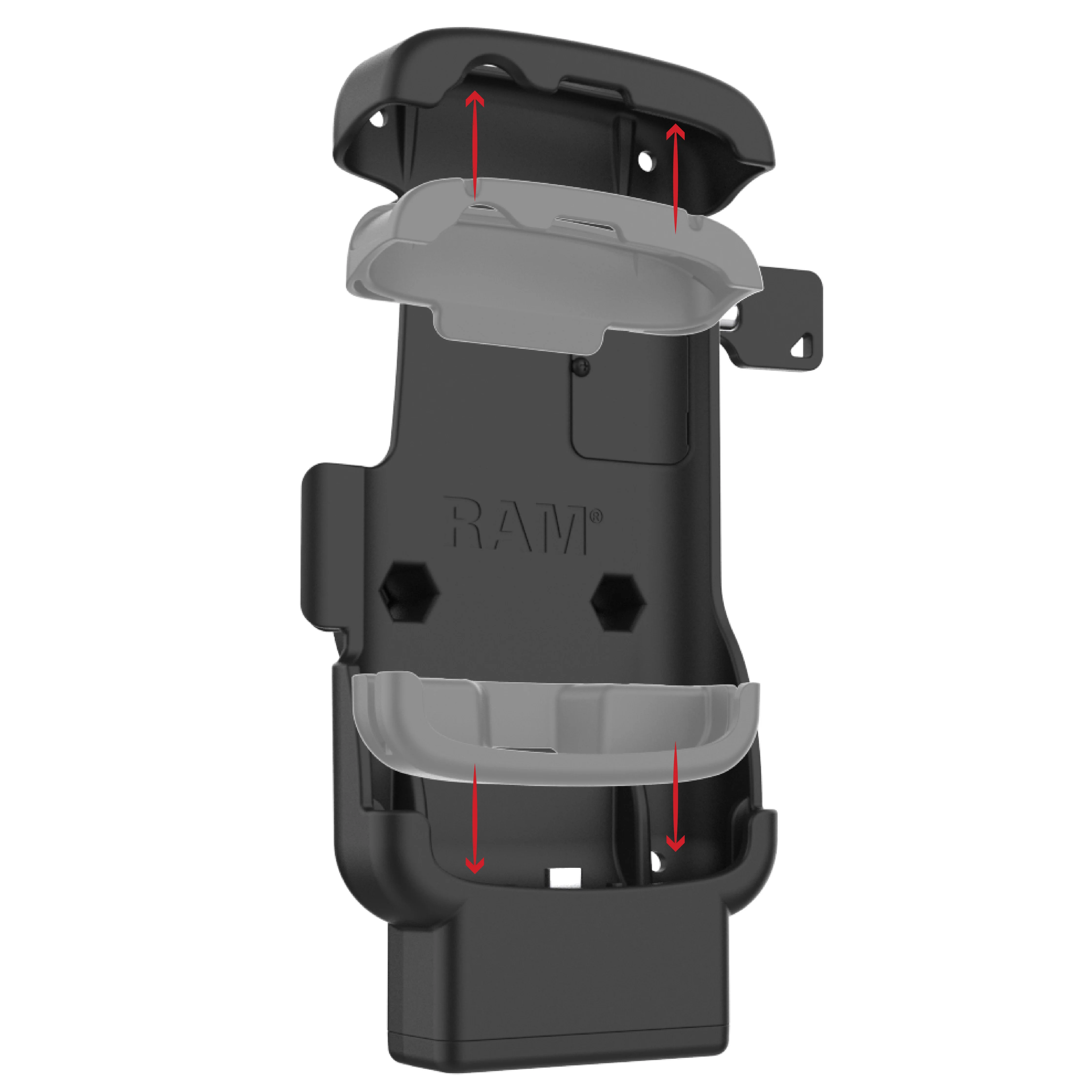 RAM® Locking Form-Fit USB-C Dock for Zebra TC22 & TC27 without Boot - Image 5