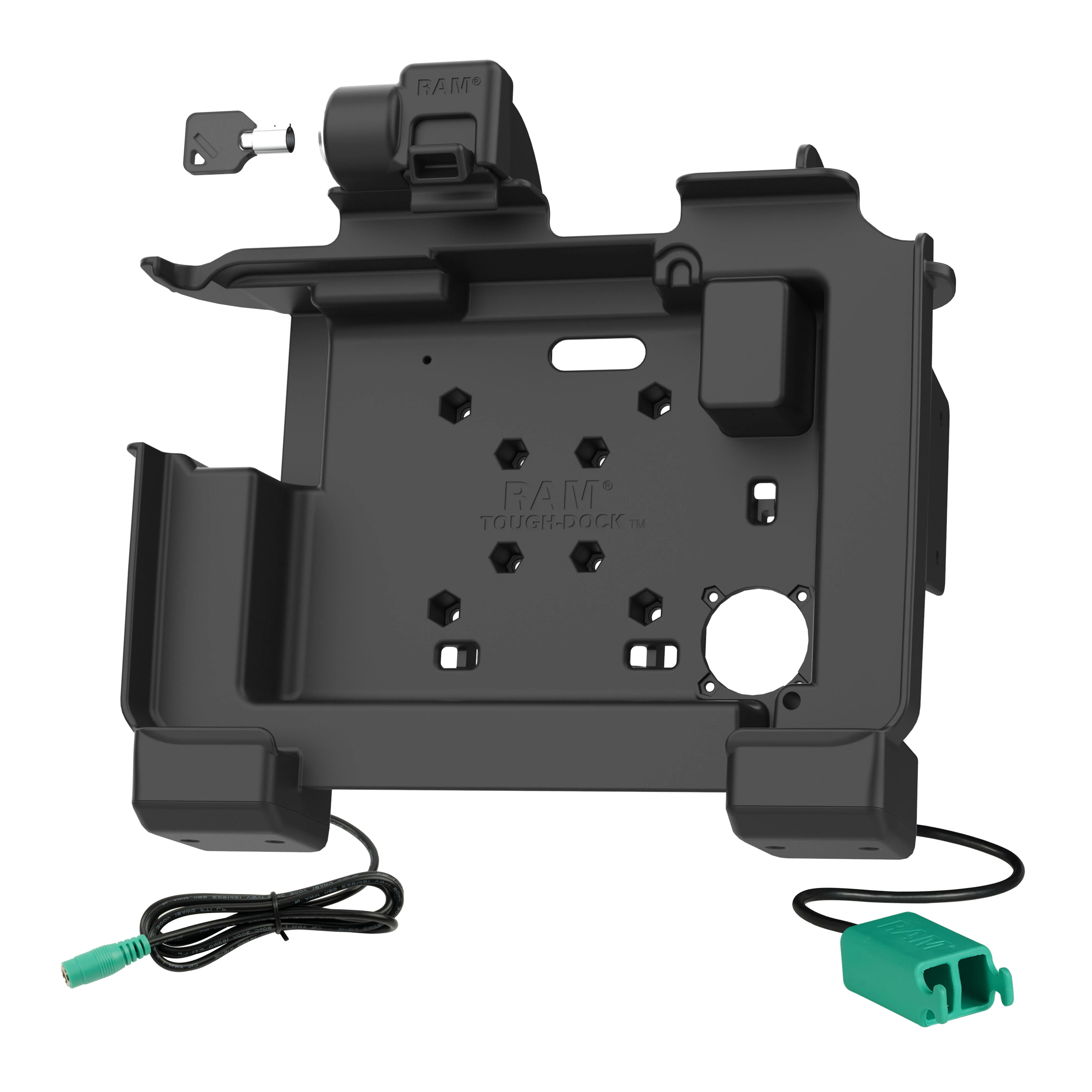 RAM® Power + Dual USB Locking Dock for Zebra ET6x - Image 2