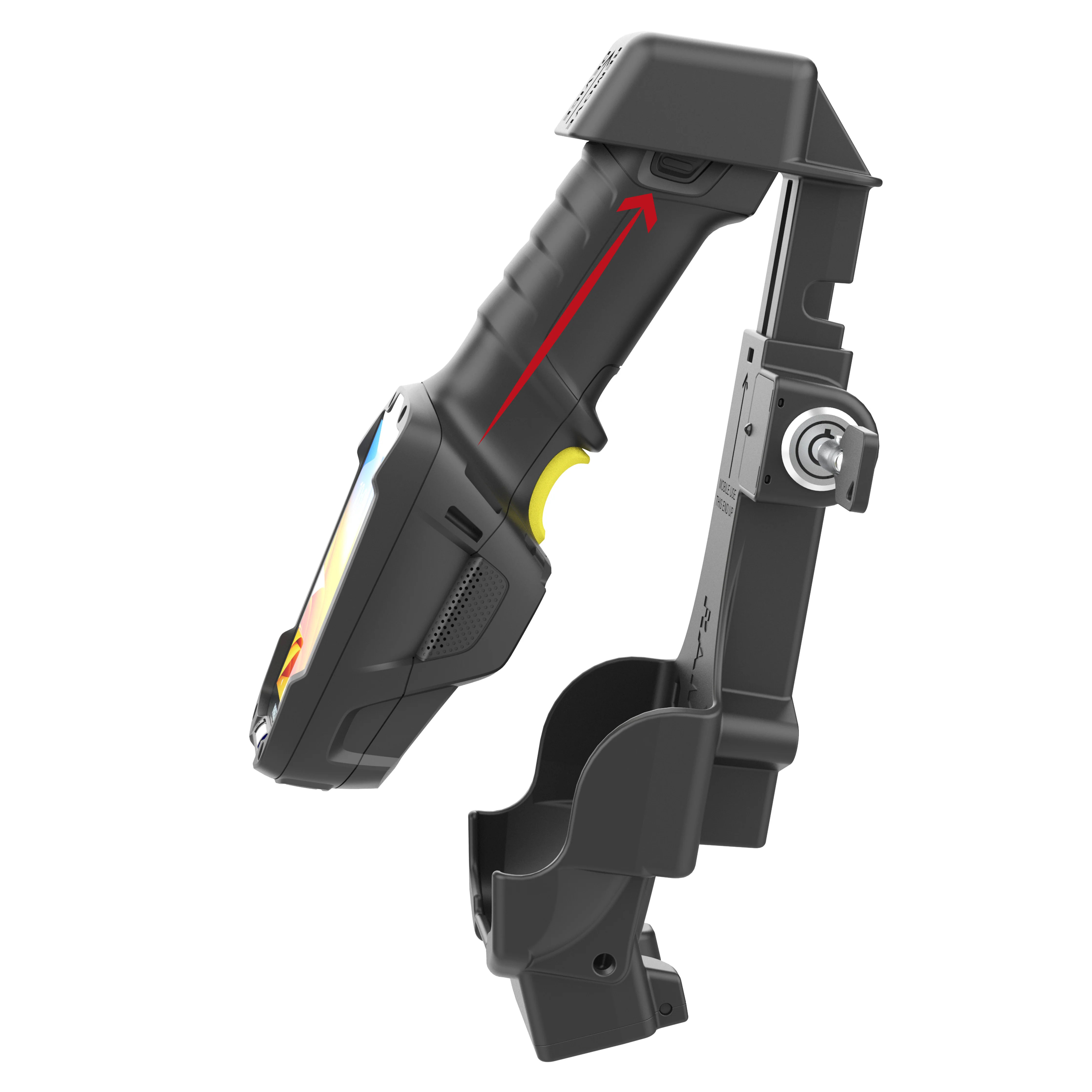 RAM® Locking Powered Dock + Single USB-A for Zebra TC8300 - Image 5