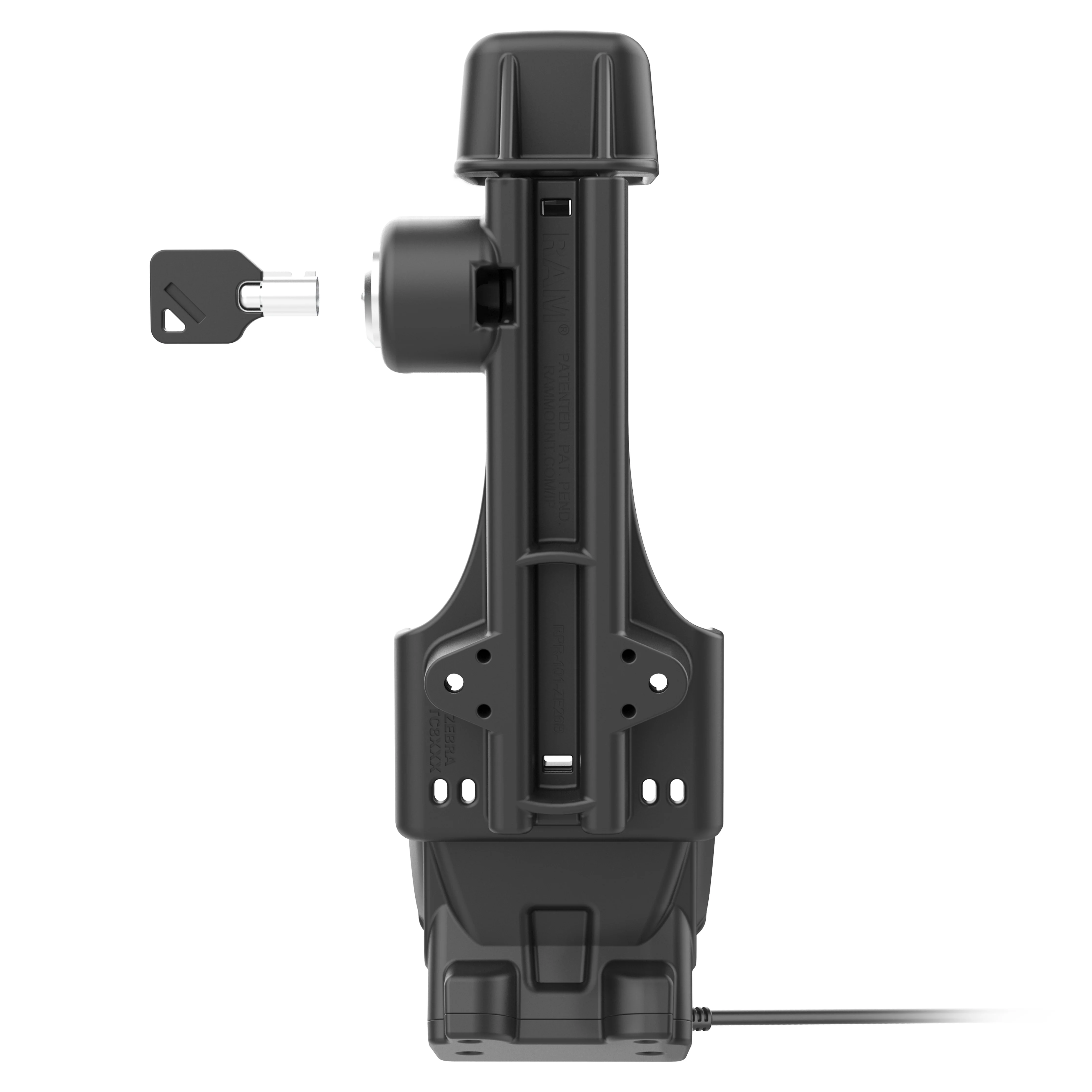RAM® Locking Powered Dock for Zebra TC8300 - Heated Pins - Image 4