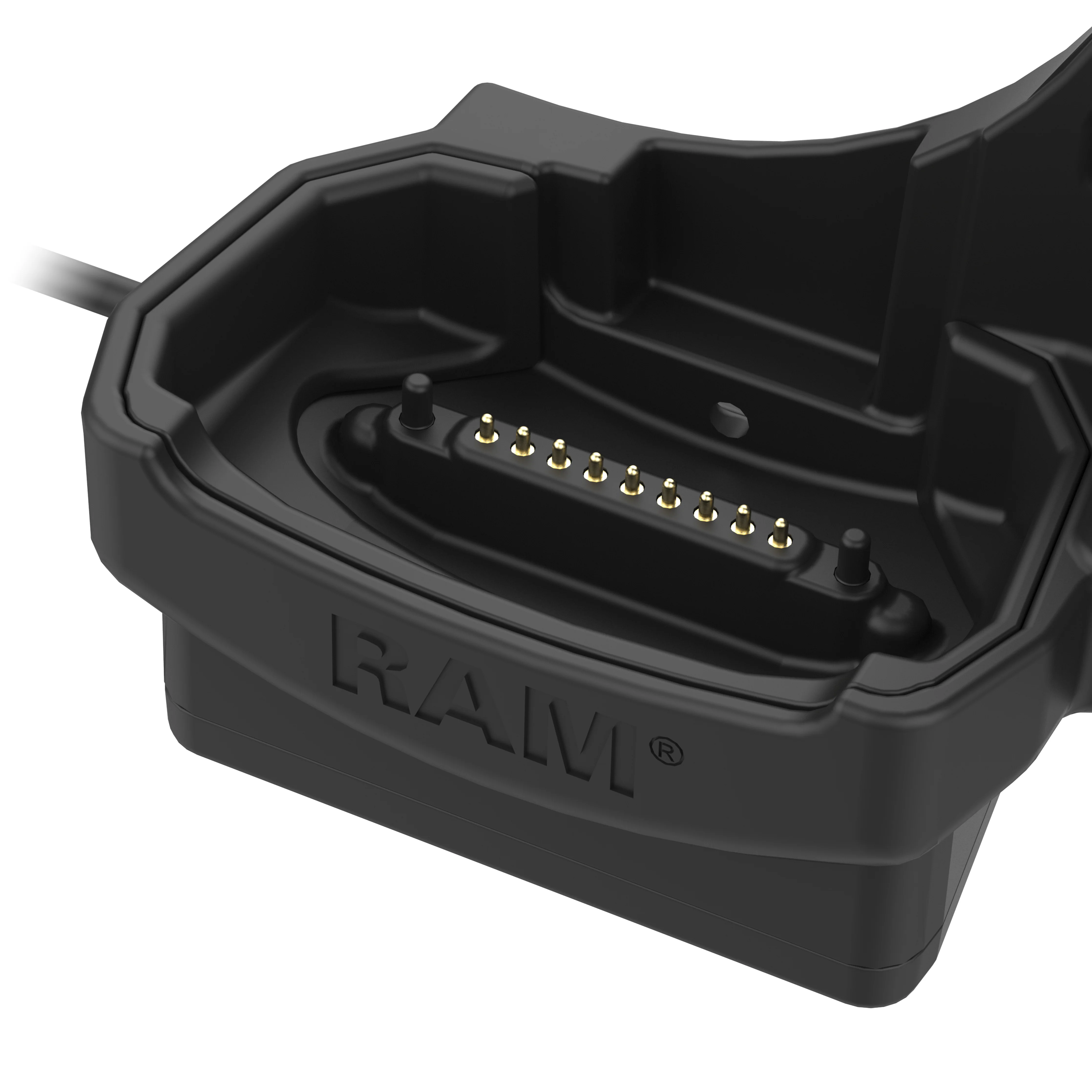 RAM® Locking Powered Dock for Zebra MC9400 & MC9300 - Heated Pins - Image 3