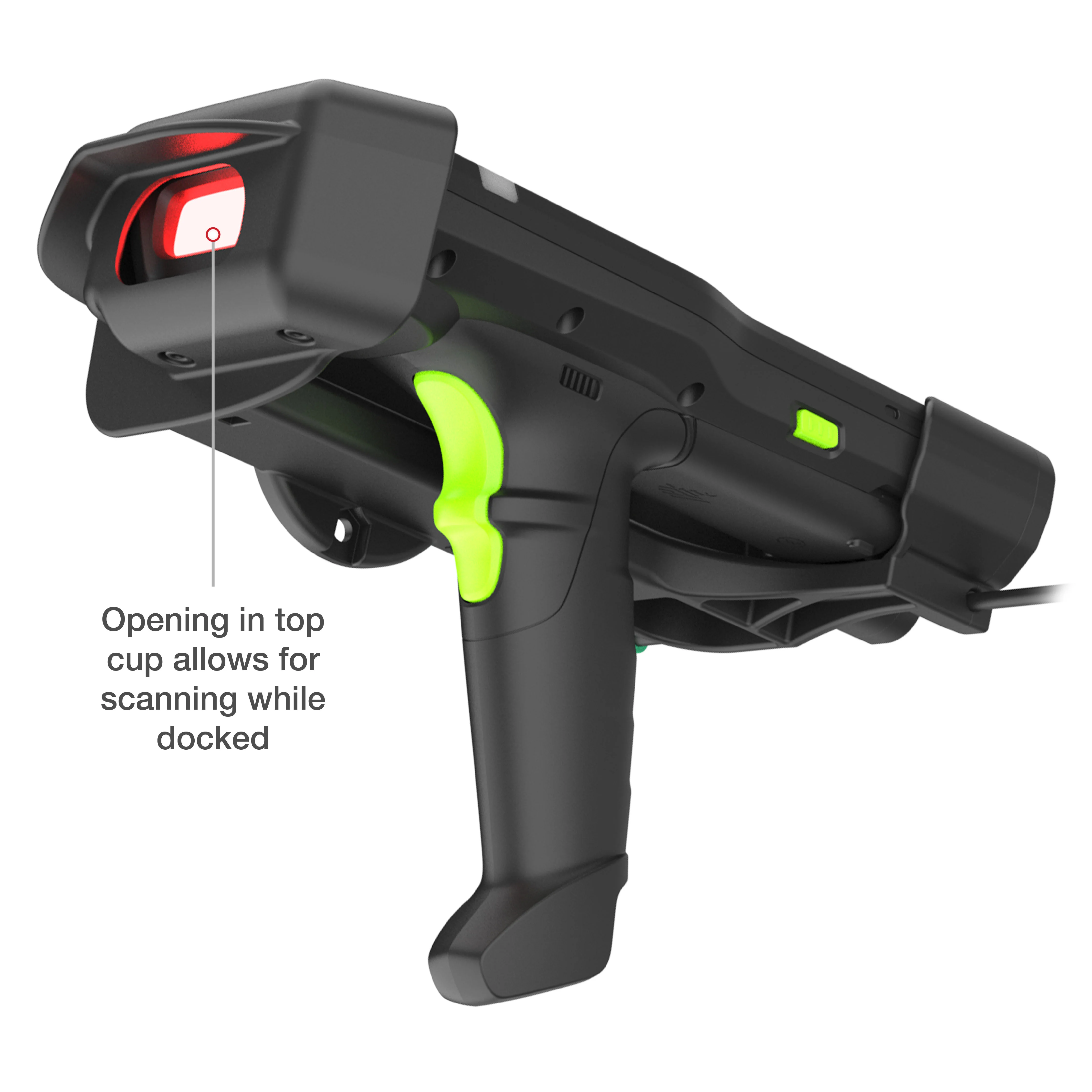 RAM® Locking Powered Dock + Single USB-A for Zebra MC3300/3400/3450 - Image 7