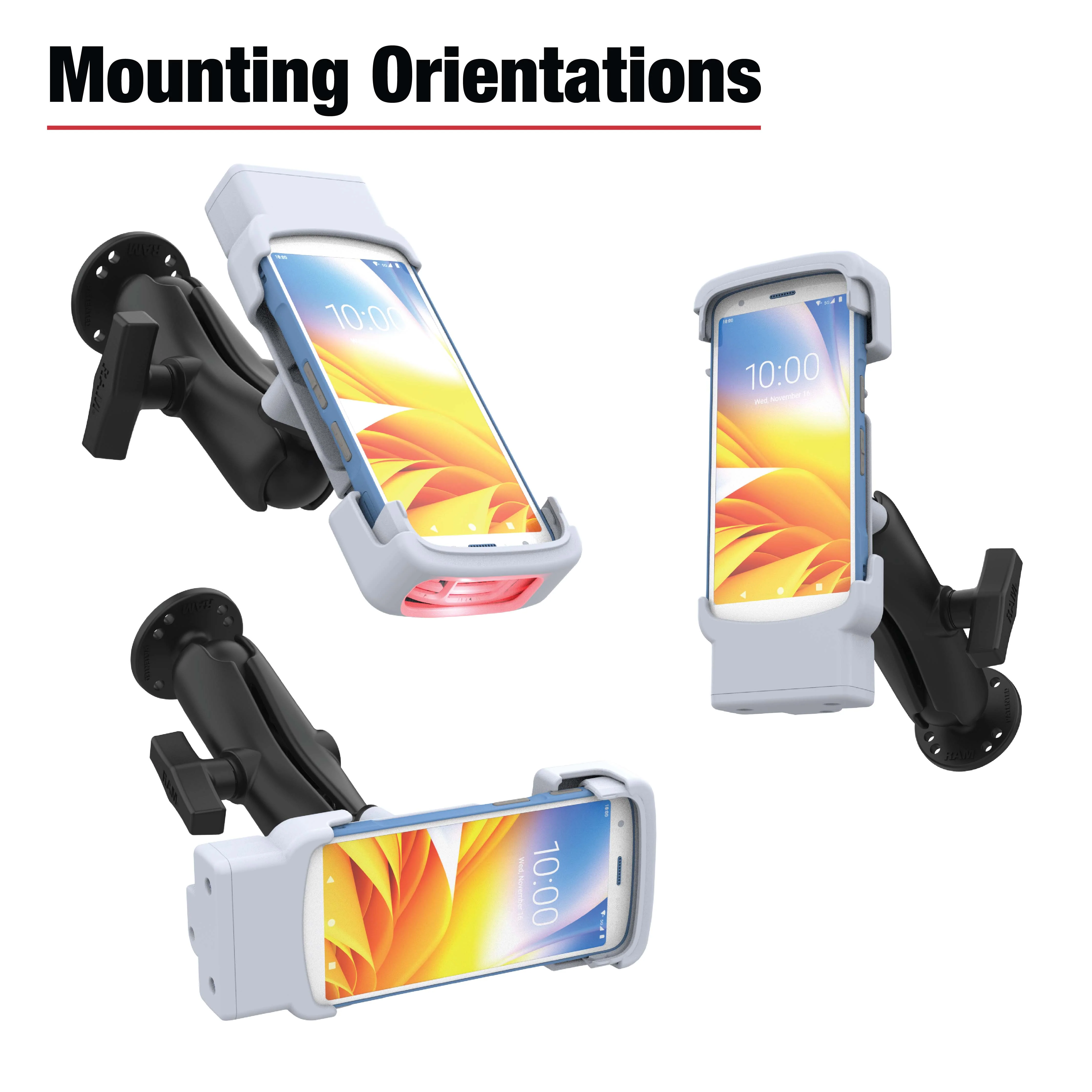 RAM® Powered Dock with USB-C for Zebra HC20 & HC50 - Image 4