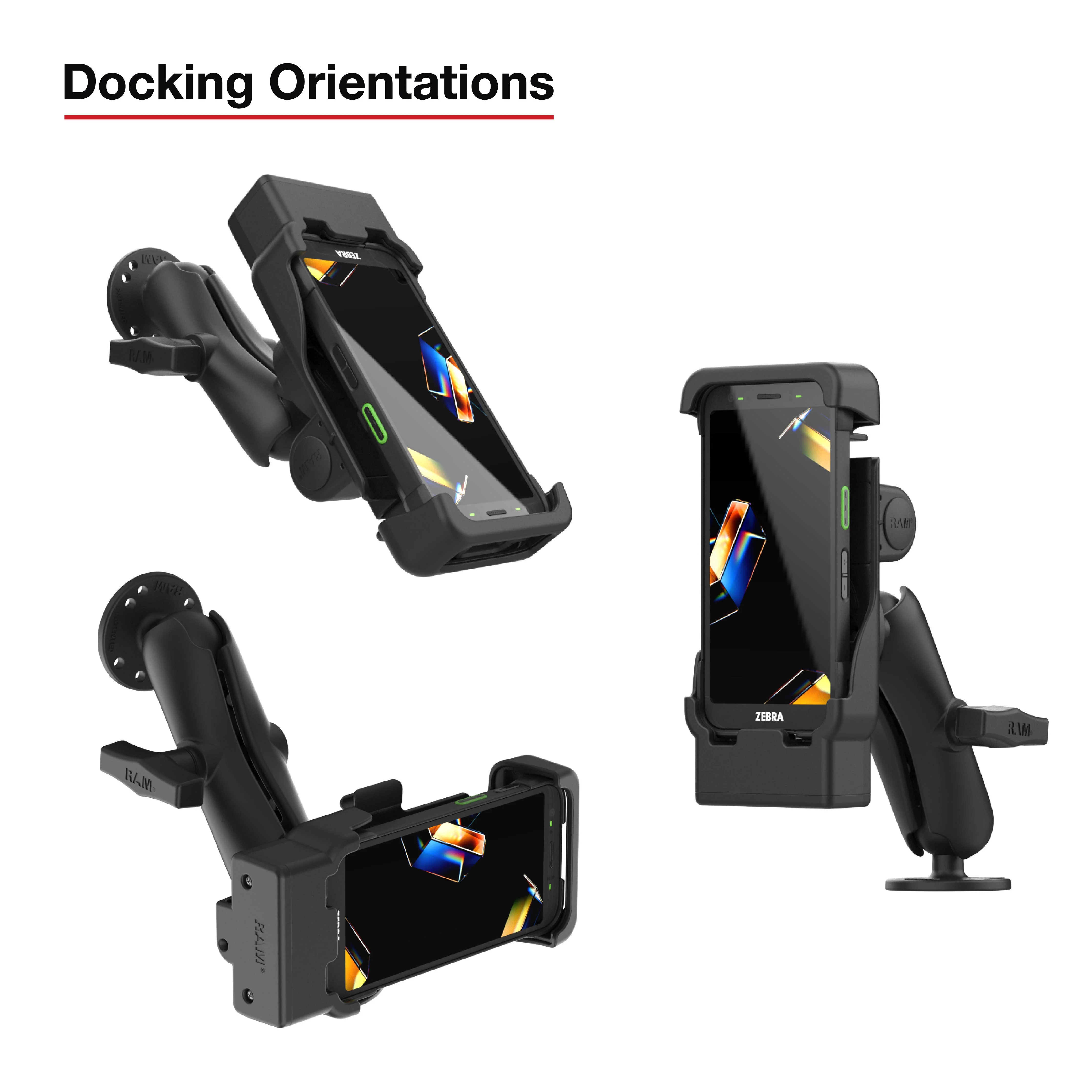 RAM® Powered Dock with Pogo Pins for Zebra TC701 - Image 4