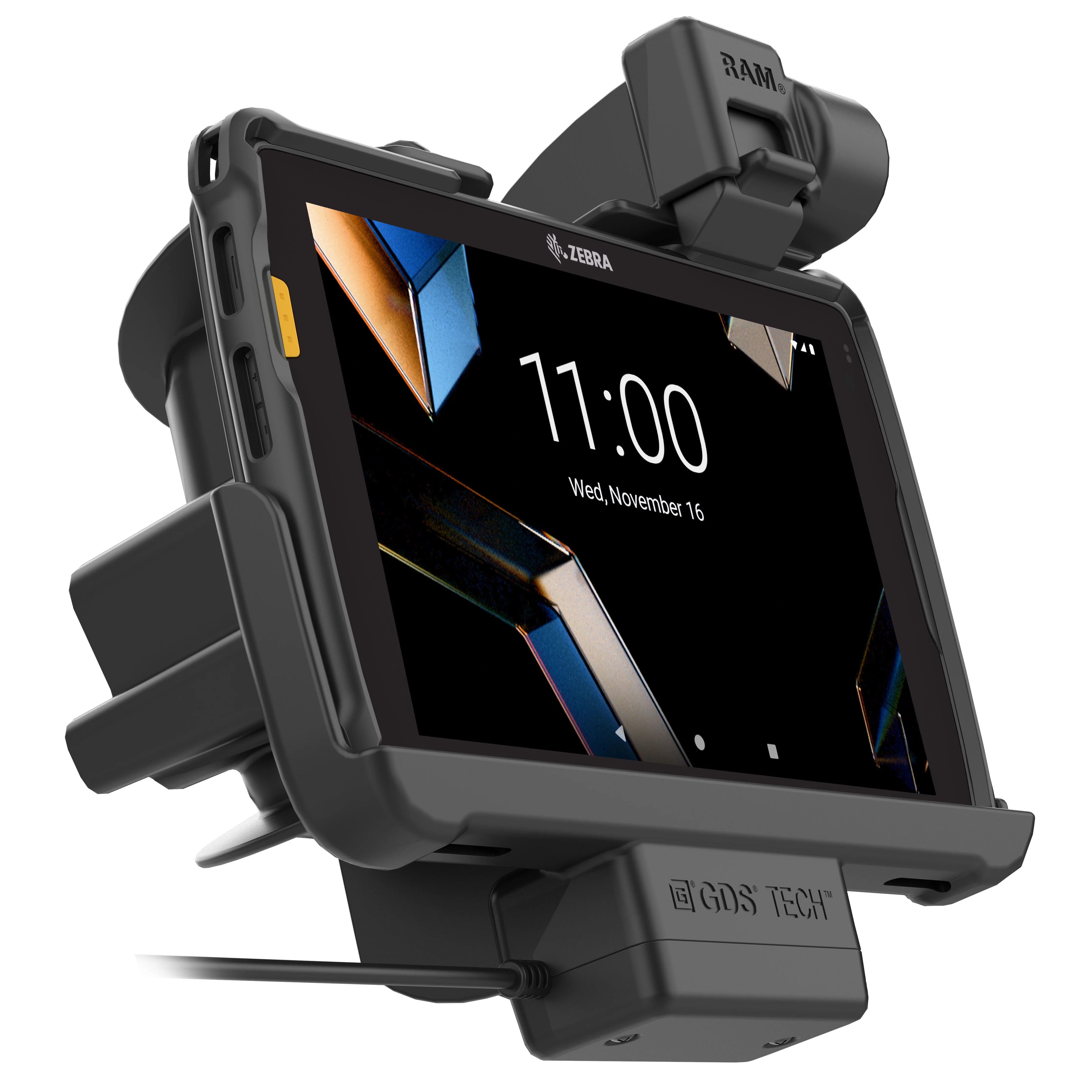 RAM® Tough-Dock™ with Latch for Zebra ET401 8" - Image 5
