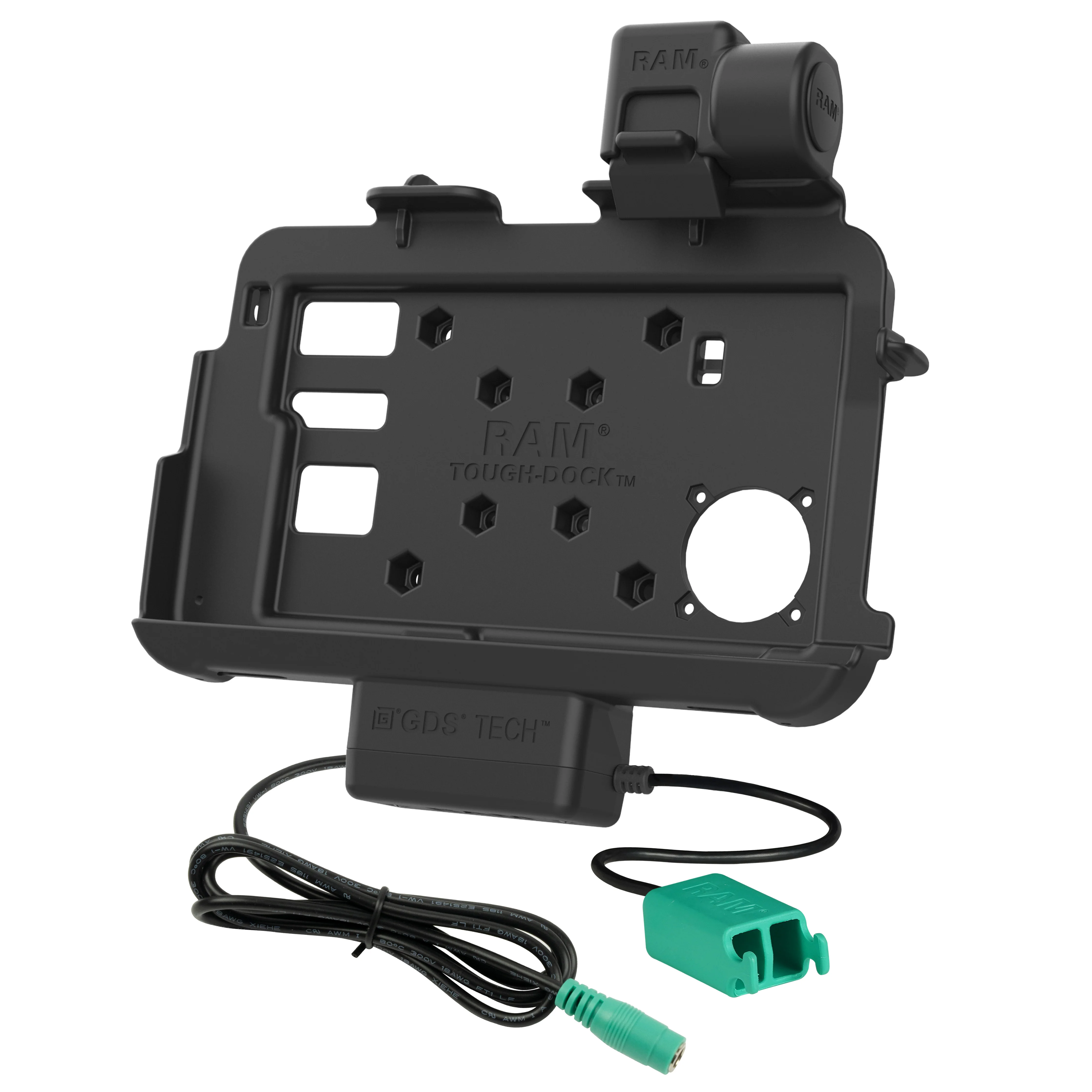 RAM® Thin-Dock™ + Dual USB for Zebra ET401 & ET4x 8" - Image 2