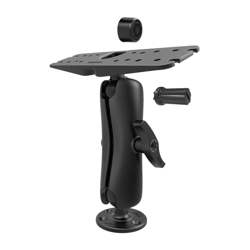 RAM® Pin-Lock™ Marine Electronic Mount with Gimbal Knob - D Size Medium - Image 2