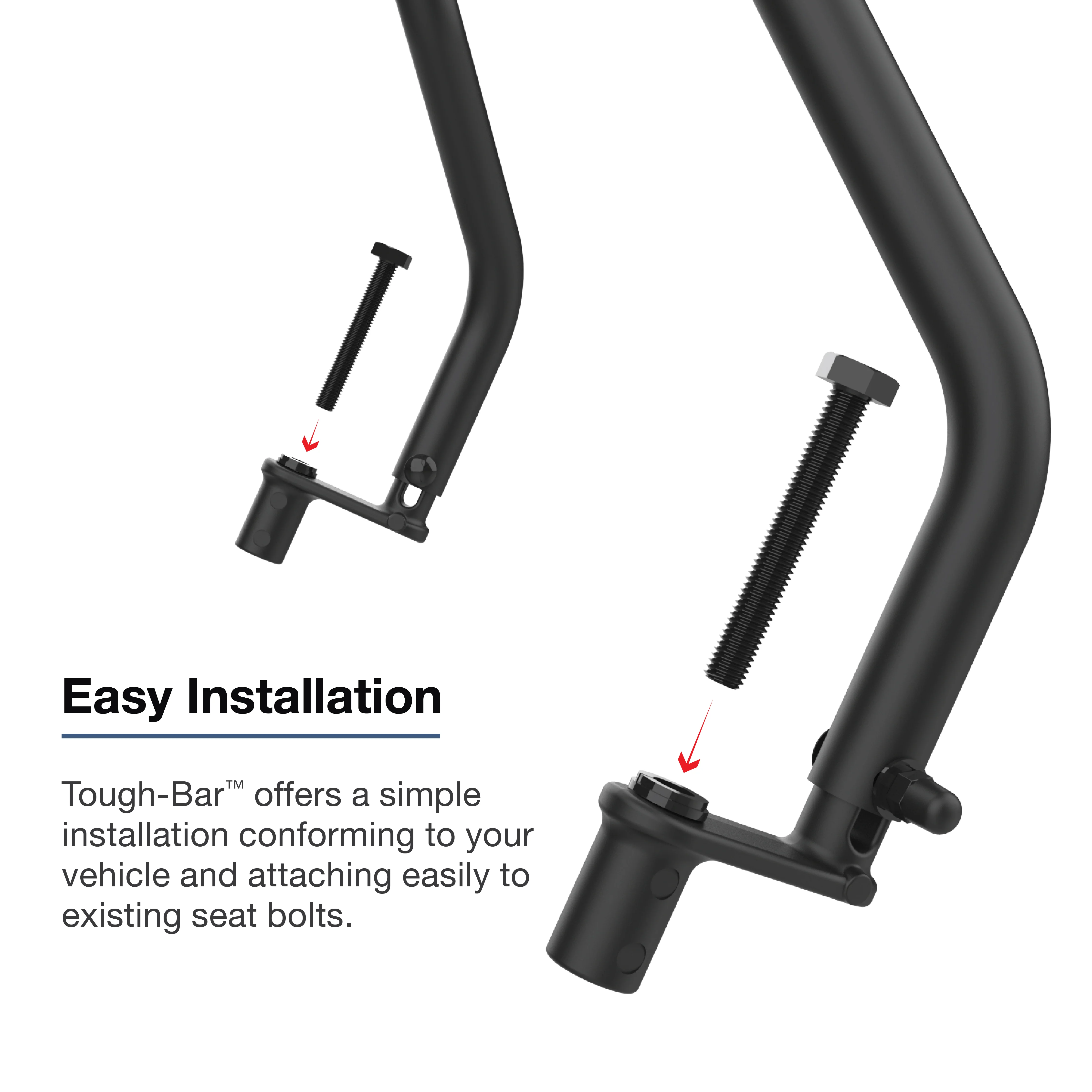 RAM® Tough-Bar™ for '19-26 Ram 1500 (Center Console) 8.4" & 12" Display - Image 2