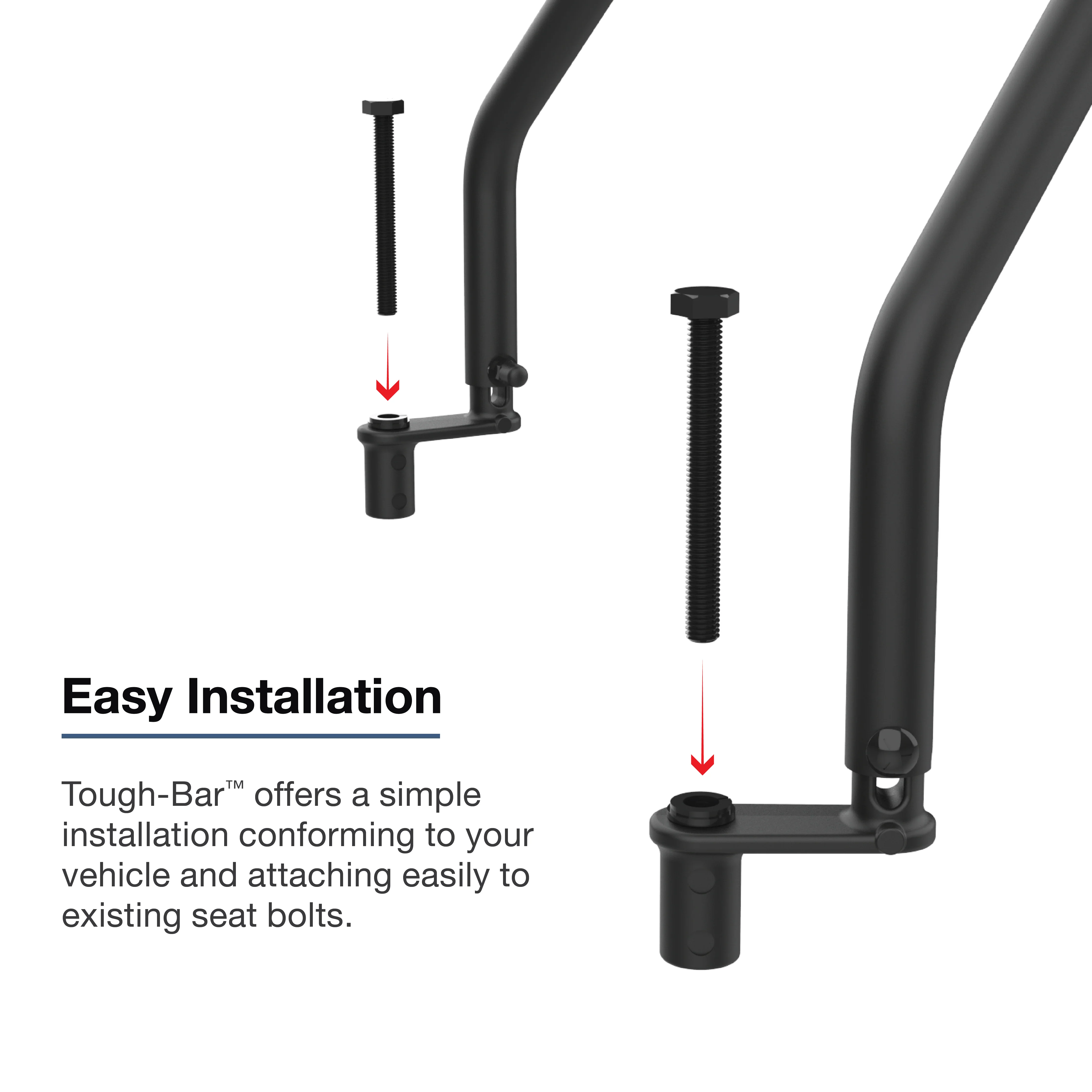 RAM® Tough-Bar™ for '23-26 Ford F-250 - F-550 (Center Console) - Image 2
