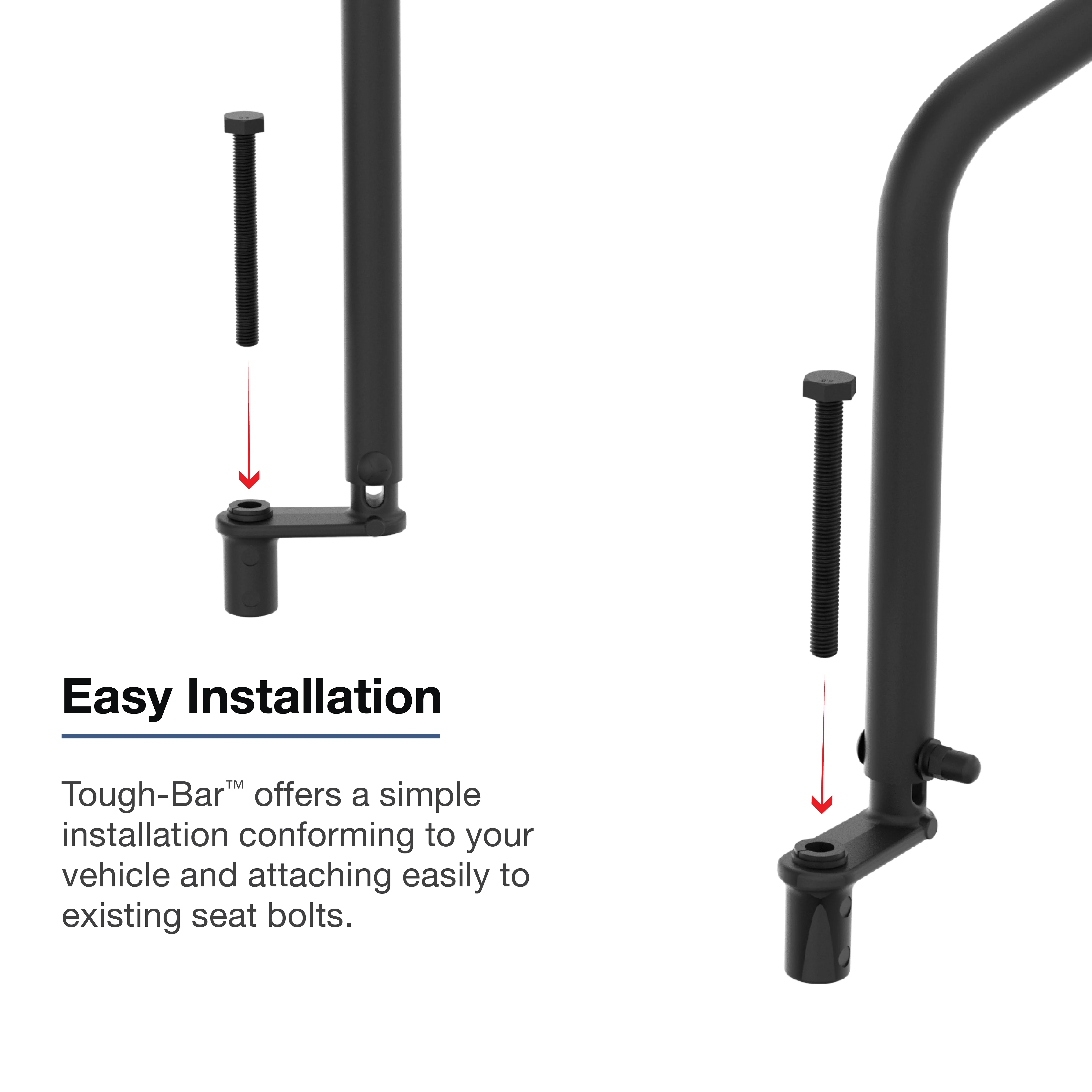 RAM® Tough-Bar™ for '22-26 GMC Sierra (AT4 & Denali) 13.4" Display - Image 2