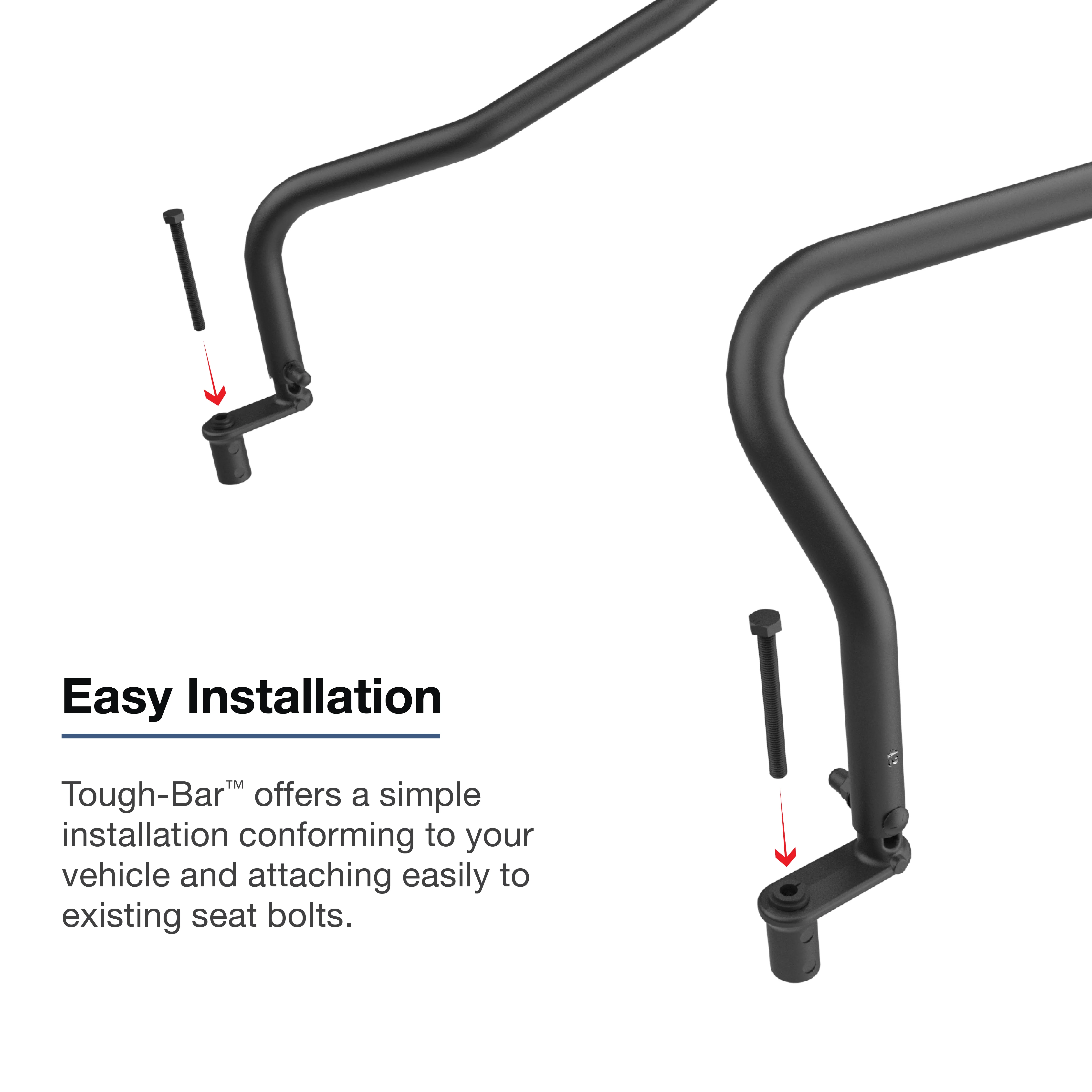 RAM® Tough-Bar™ for '19-26 Ram 2500 & 3500 (Console) 14.4" Display - Image 2