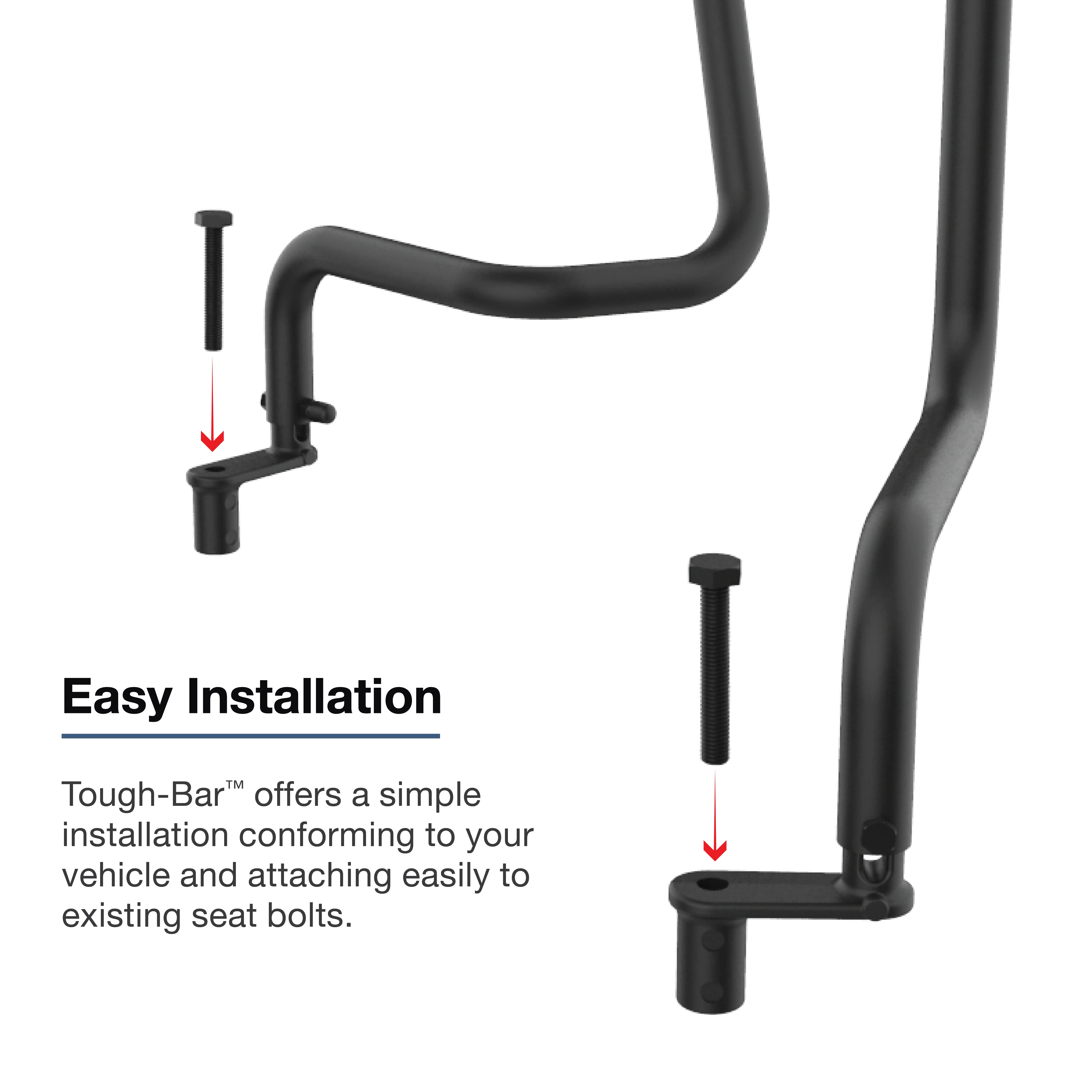 RAM® Tough-Bar™ for '18-23 Jeep Gladiator & Wrangler - Image 2