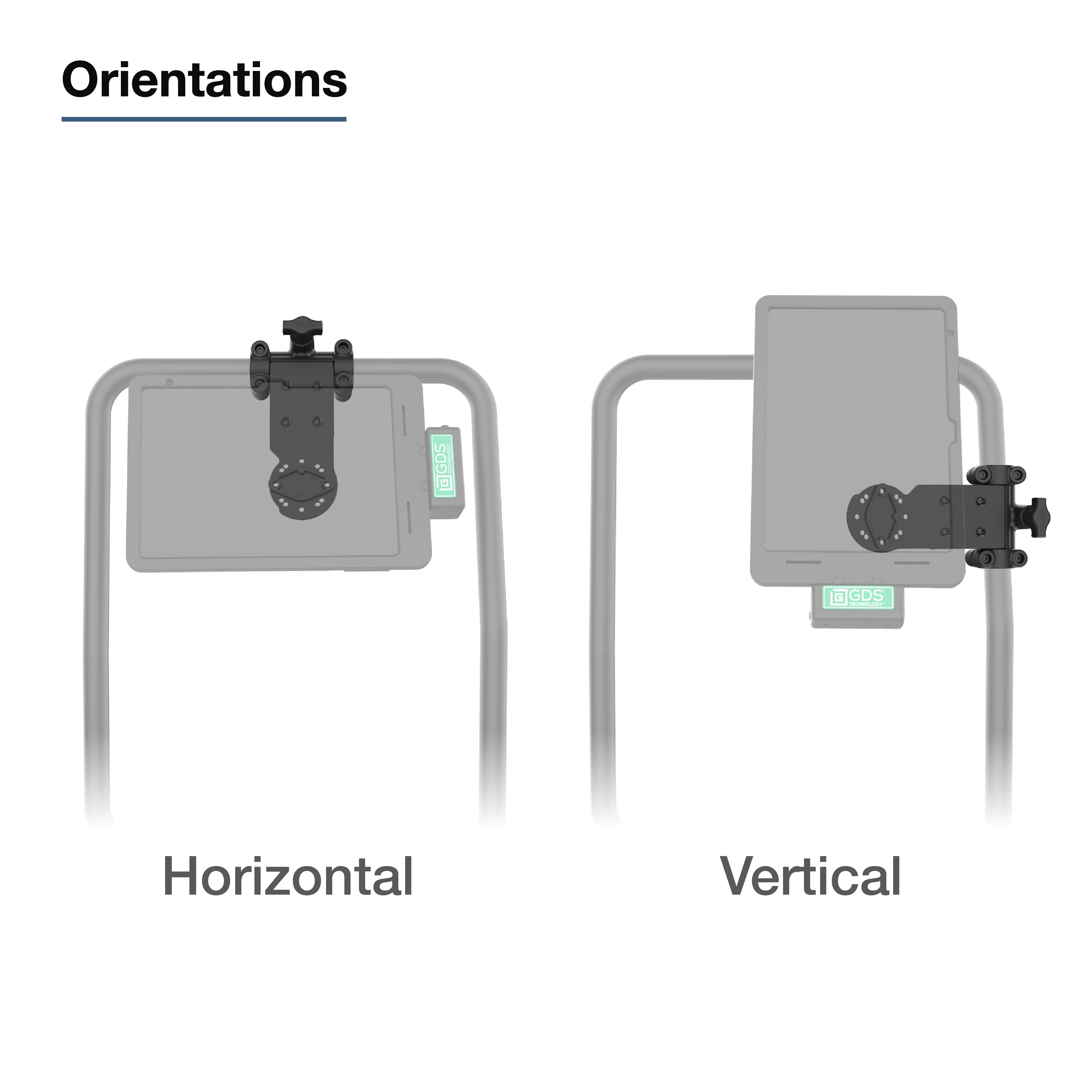 RAM® Friction Hinge Mount with AMPS Bracket for Tough-Bar™ - Image 3