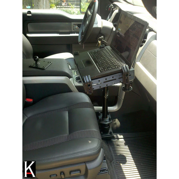 RAM® Laptop Mount with Adjust-A-Pole™ for '04-14 Ford F-150 + More - Image 5