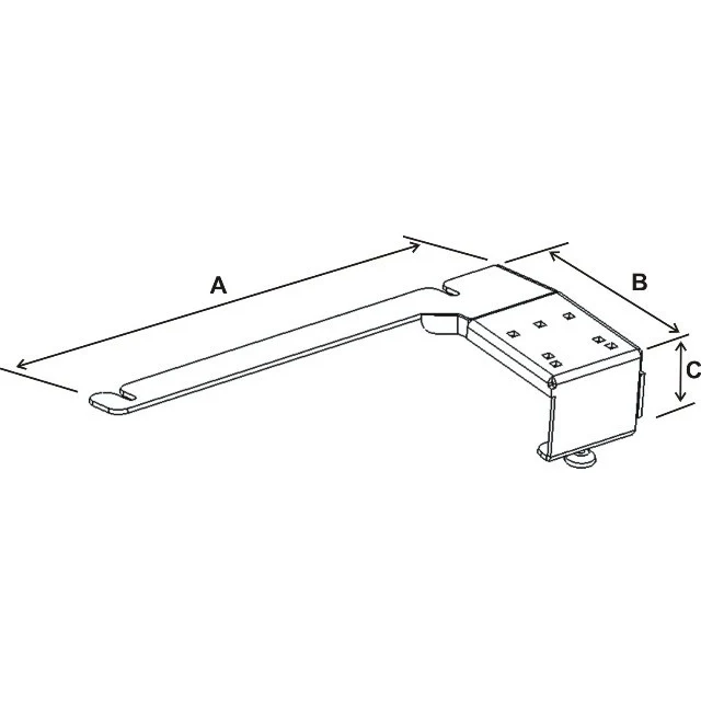 RAM® No-Drill™ Vehicle Base for '00-05 Chevy Impala + More - Image 2