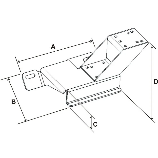 RAM® No-Drill™ Vehicle Base for '94-12 Ford Ranger + More - Image 2