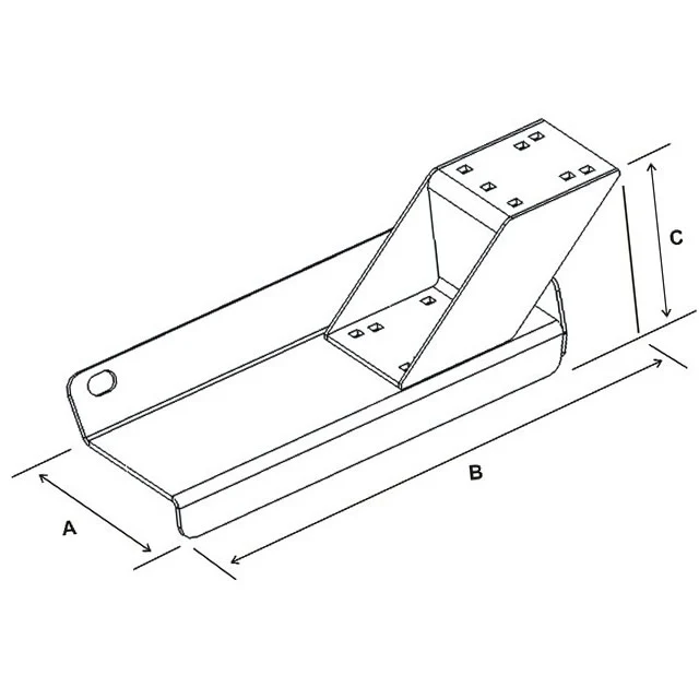 RAM® No-Drill™ Vehicle Base for '04-12 Chevy Colorado + More - Image 2