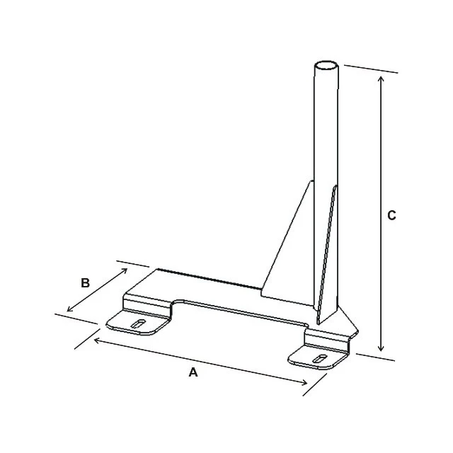 RAM® No-Drill™ Vehicle Base for Ford E-Series Van - Image 2