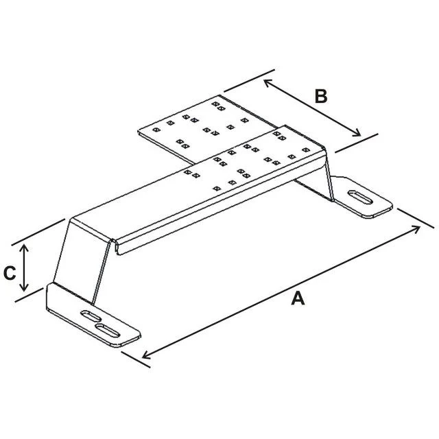 RAM® No-Drill™ Vehicle Base for the 94-01 Dodge Ram 1500 + More - Image 2
