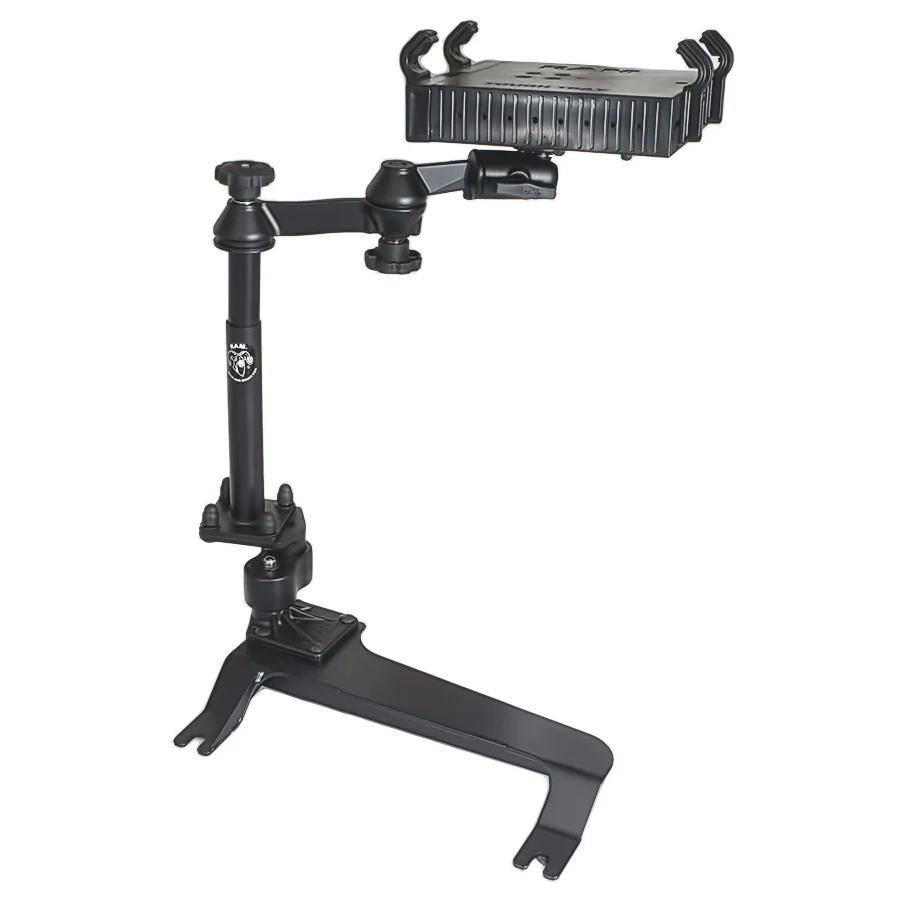 RAM® Laptop Mount with Adjust-A-Pole™ for '00-06 Chevy Trucks + More - Image 2