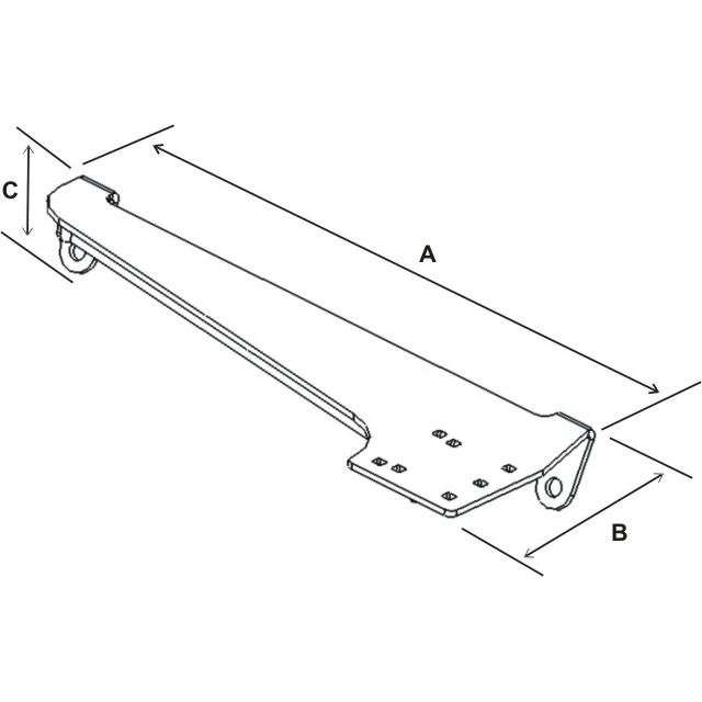 RAM® No-Drill™ Vehicle Base for '00-06 Toyota Tundra + More - Image 2