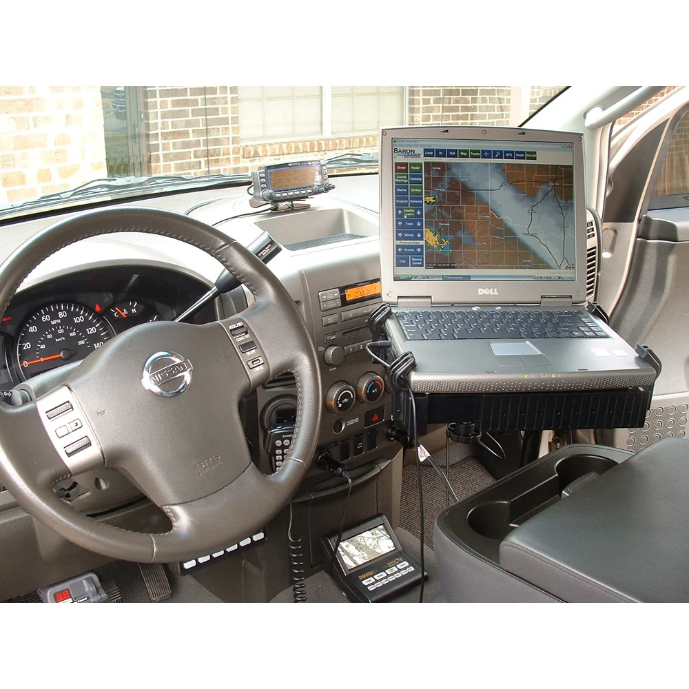 RAM® No-Drill™ Laptop Mount for '04-15 Nissan Titan + More - Image 5