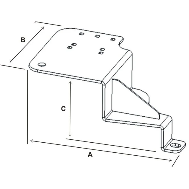 RAM® No-Drill™ Vehicle Base for '02-12 Jeep Liberty + More - Image 2
