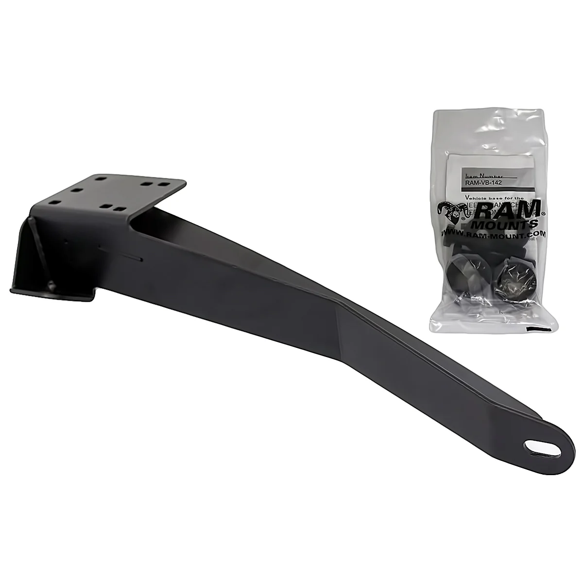 RAM® No-Drill™ Laptop Mount for '05-10 Jeep Grand Cherokee + More - Image 4
