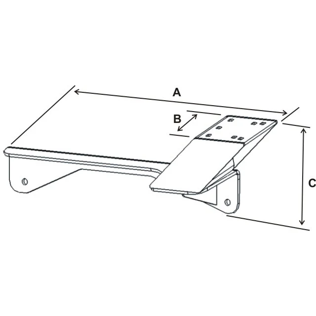 RAM® No-Drill™ Vehicle Base for '06-10 Dodge Charger (Non-Police) + More - Image 2