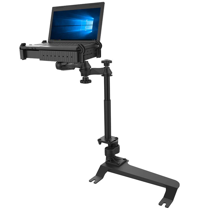 RAM® No-Drill™ Laptop Mount for '07-13 Chevrolet Silverado + More