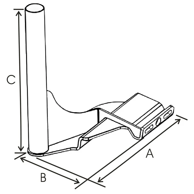 RAM® No-Drill™ Vehicle Base for '98-07 Volkswagen Beetle - Image 2