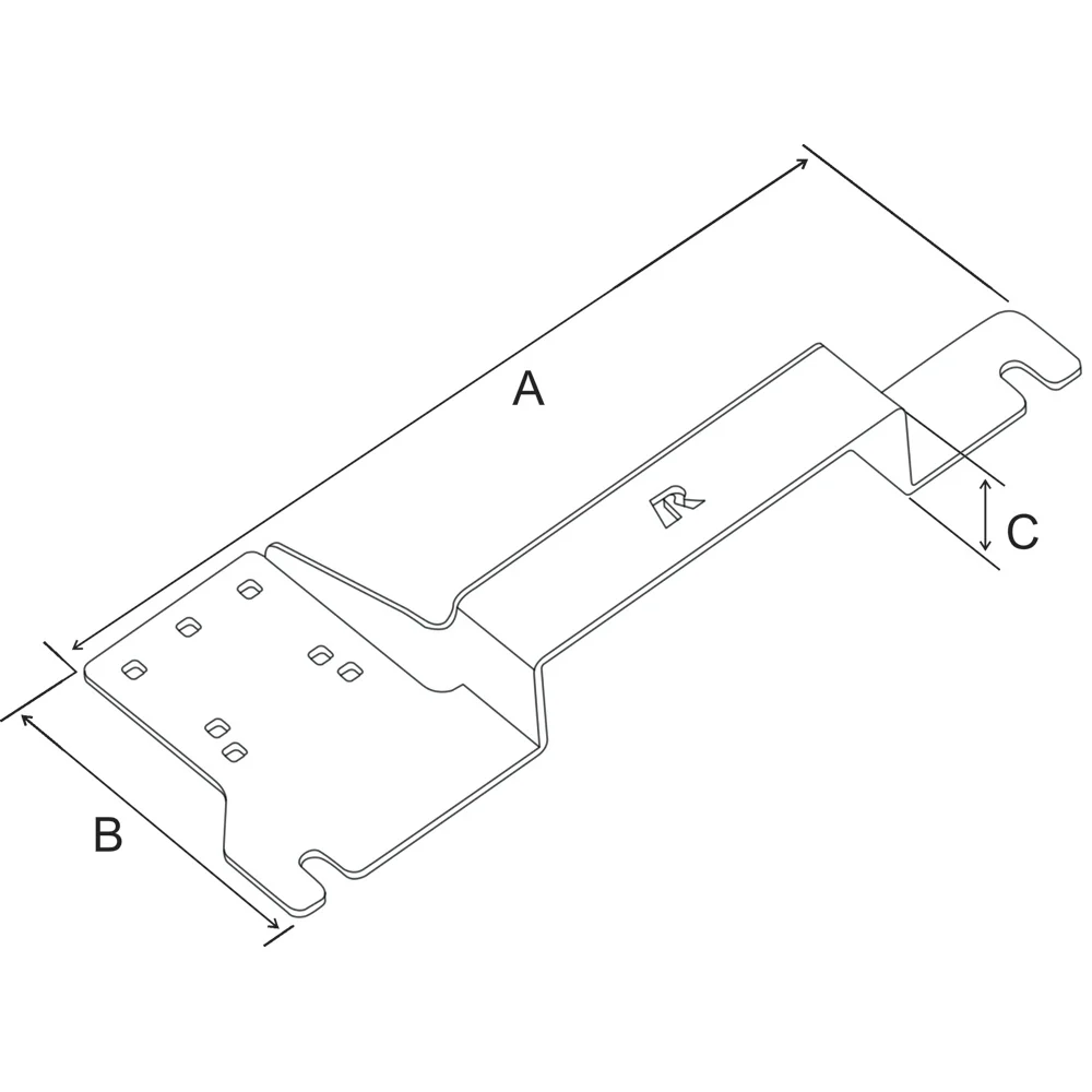 RAM® No-Drill™ Vehicle Base for '14-24 Ford Edge + More - Image 3