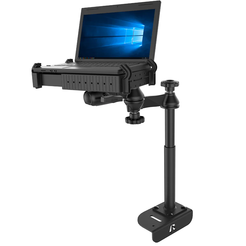 RAM® No-Drill™ Laptop Mount for '14-26 Ford Transit Full Size Van