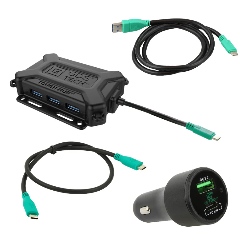 GDS® Ecosystem™ Vehicle Bundle with Monitor, Keyboard & Phone Mount - Image 4