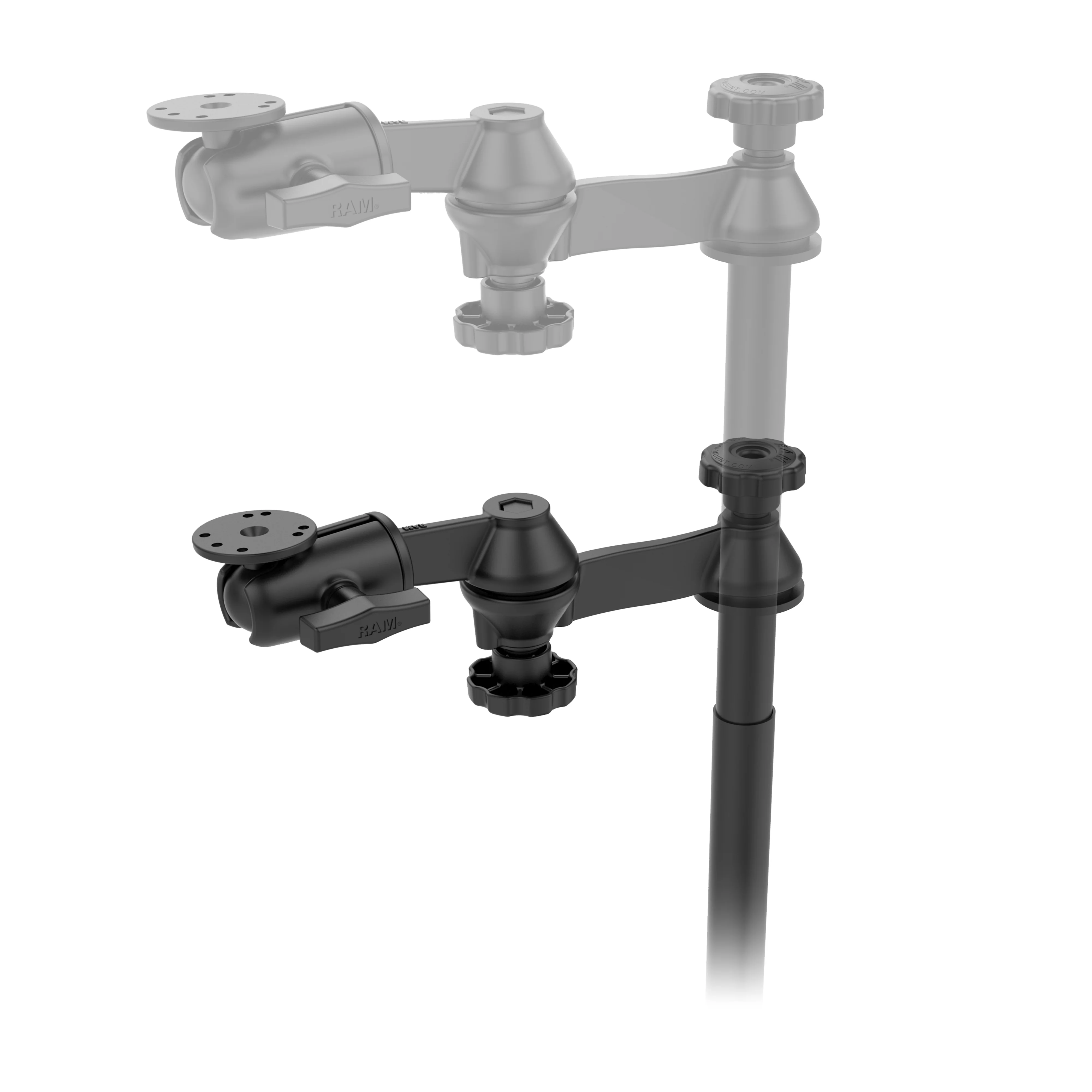 RAM® No-Drill™ Mount for '20-26 Ford Police Interceptor Utility - Image 3