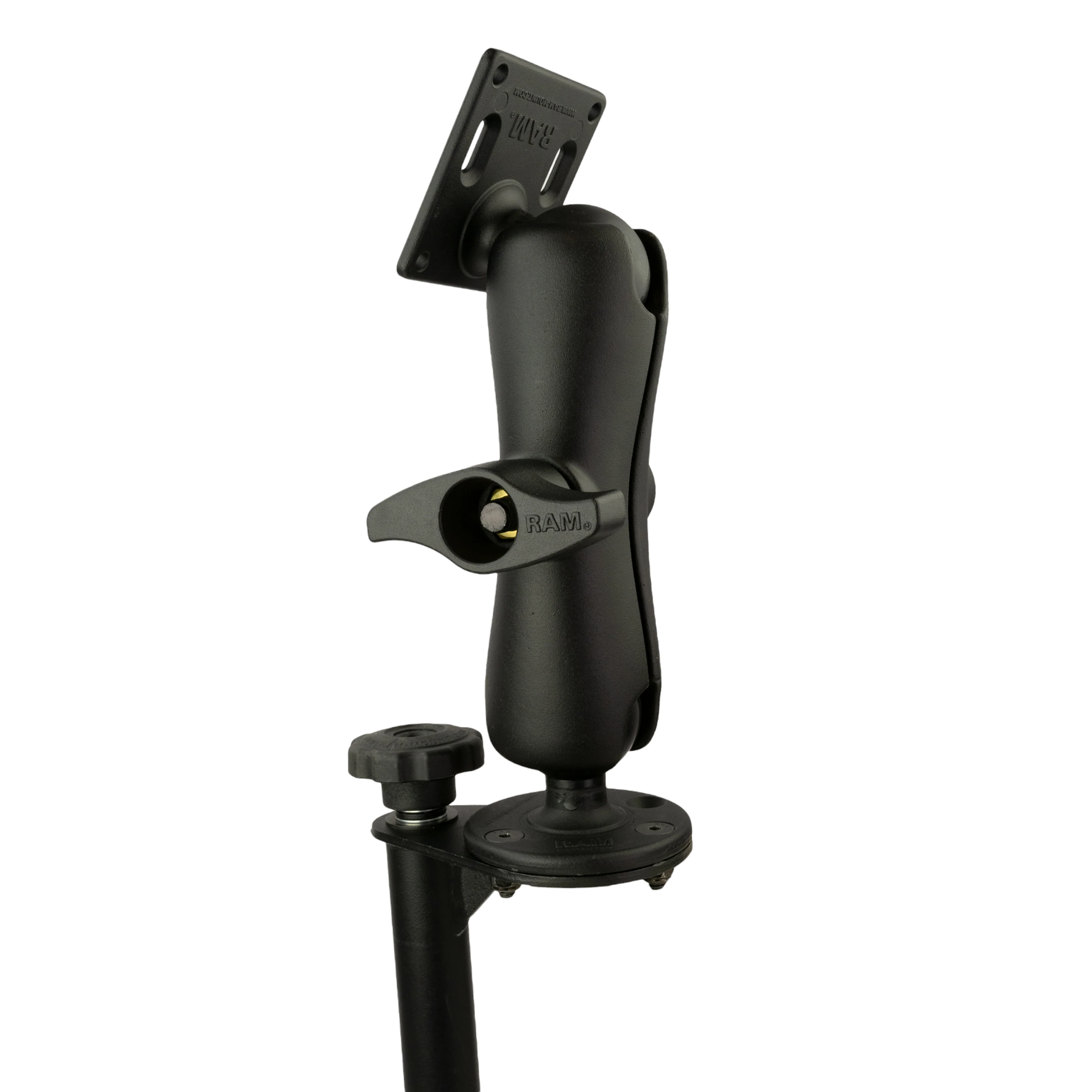 RAM® 12" Upper Flange Pole with D Size 75x75mm VESA Mount - Image 2